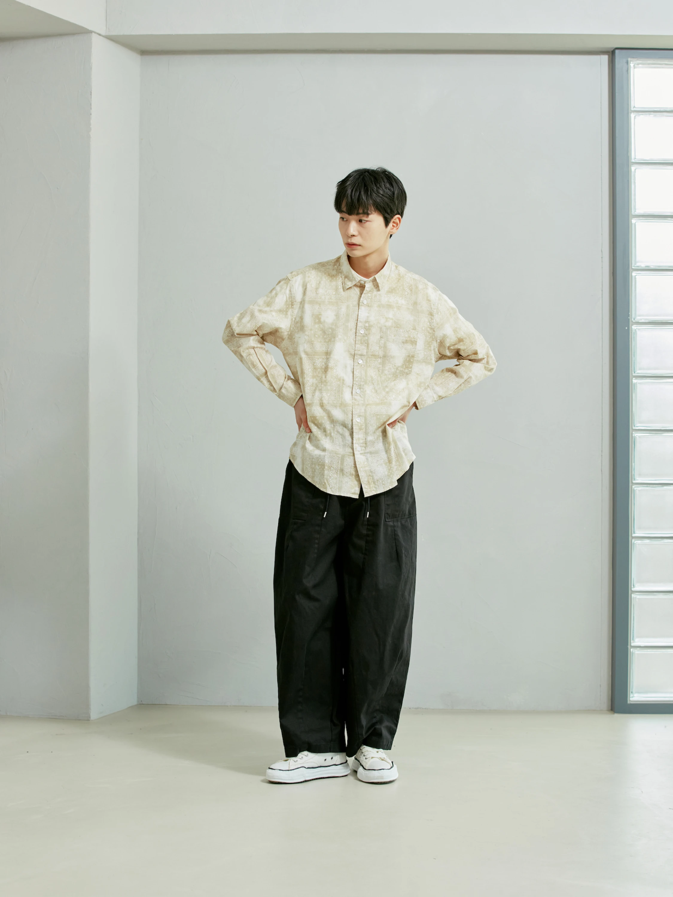 Брюки FrizmWORKS Twill Balloon Pants Black