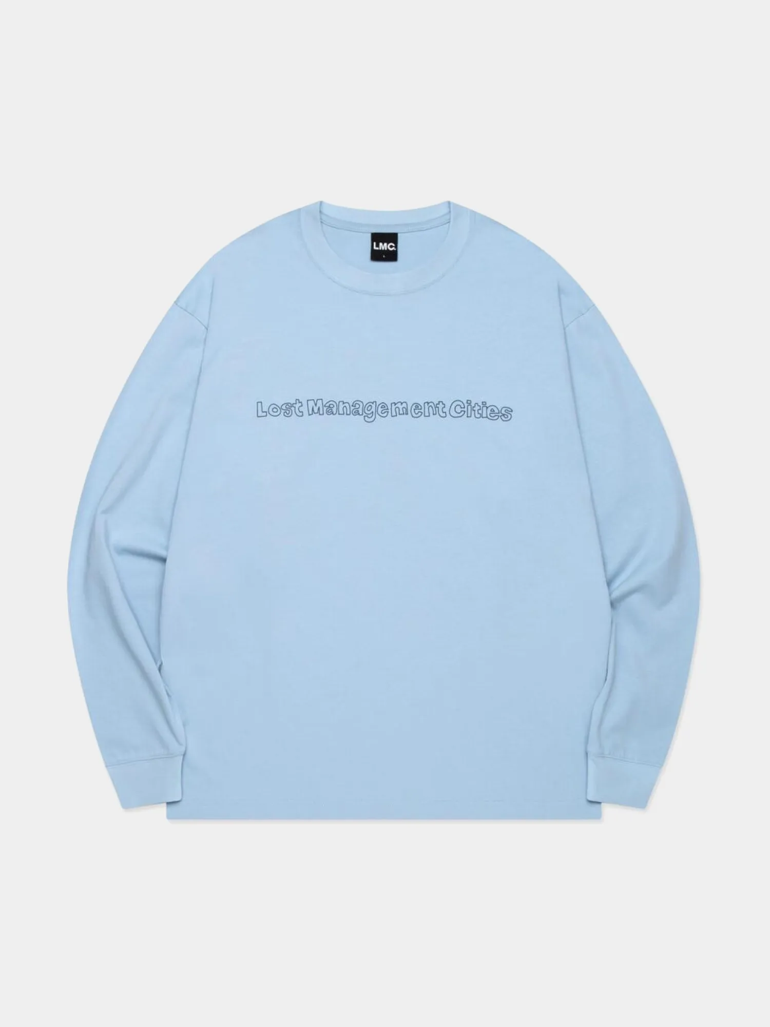 Лонгслив LMC Fn Doodle Long Slv Tee Light Blue