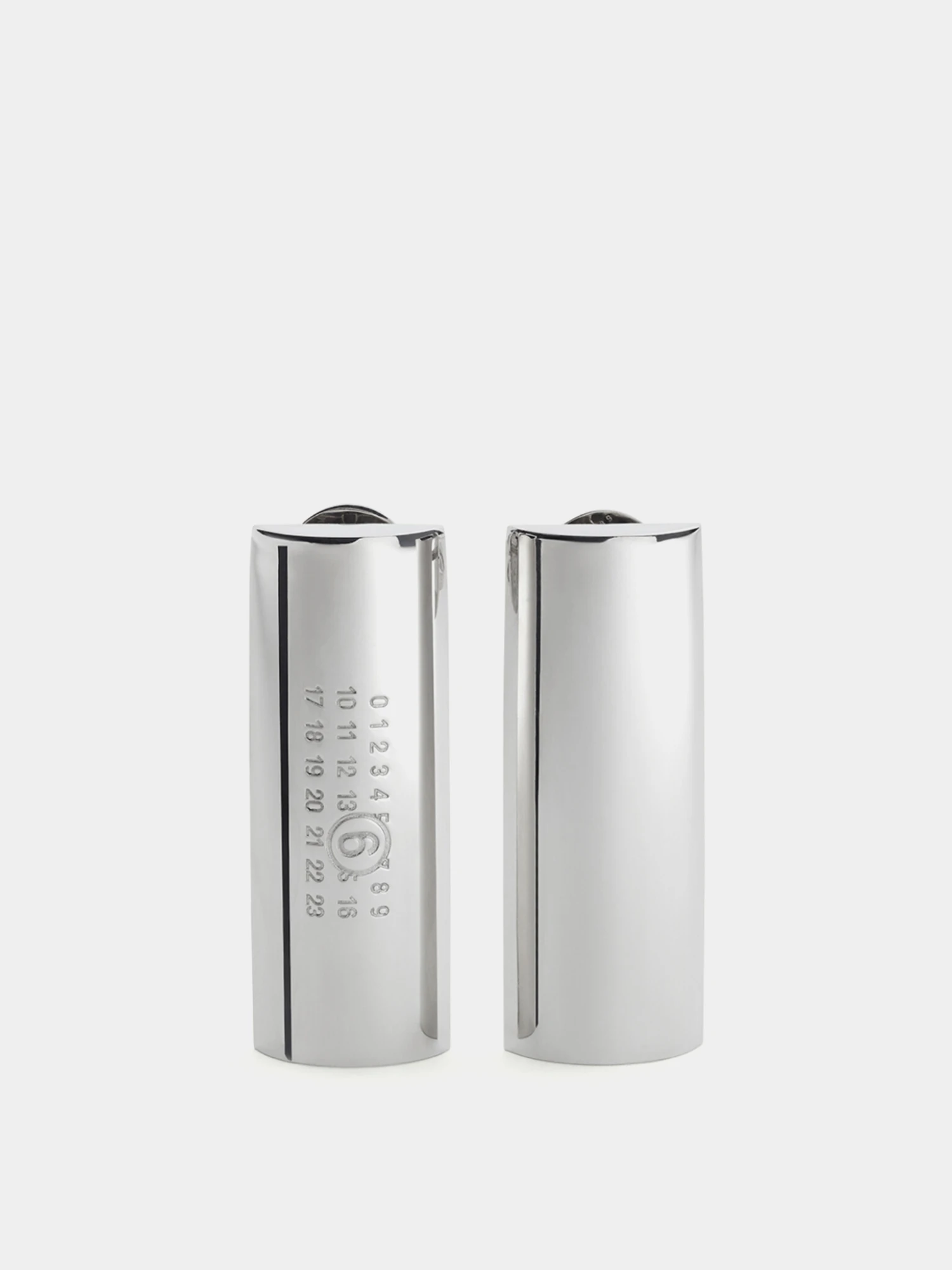 Серьги MM6 Maison Margiela Numeric Drop Earrings