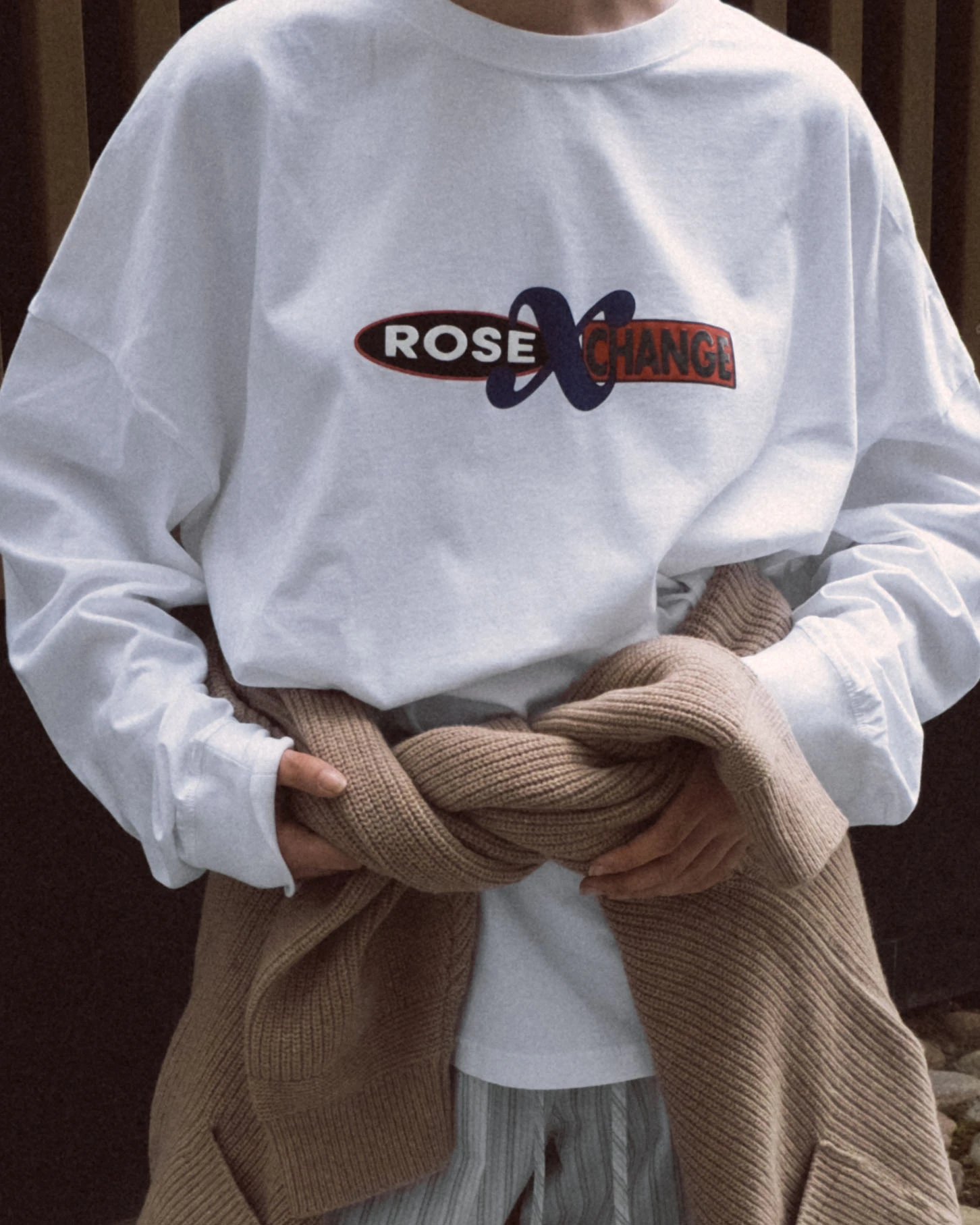 Лонгслив Martine Rose Oversized L/s T-Shirt White