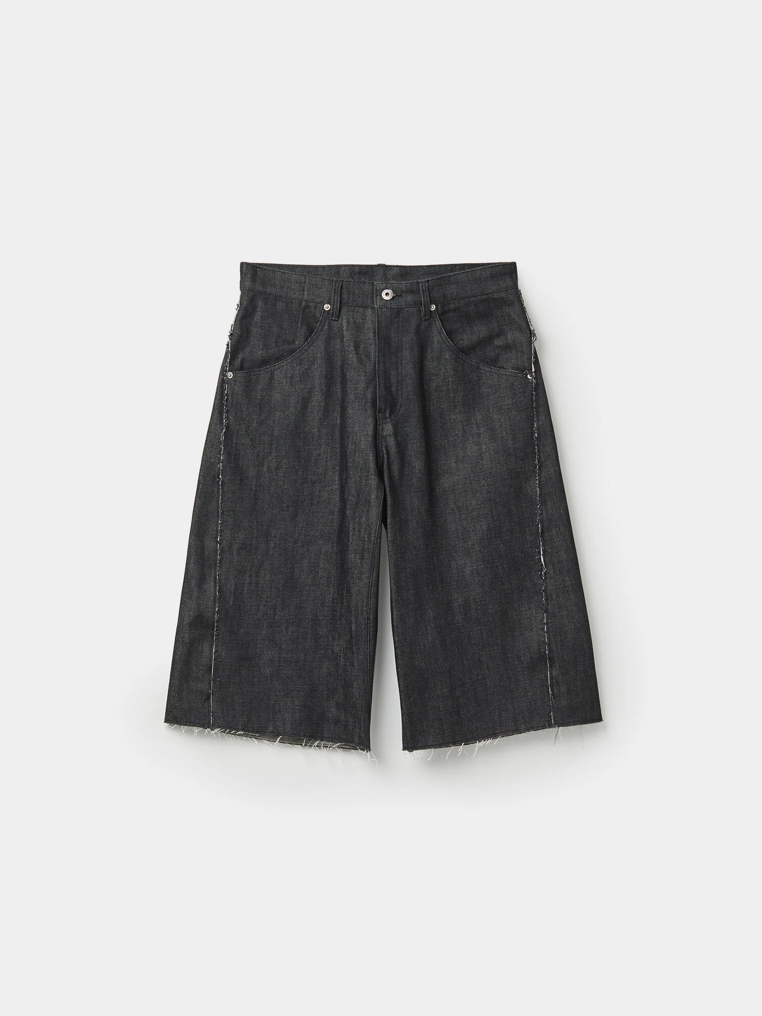 Шорты COOR Raw Cut Engineer Bermuda Black