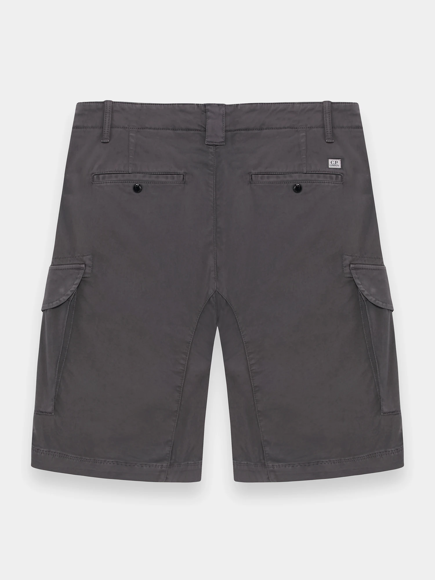 Шорты C.P. Company Stretch Sateen Cargo Smoked Pearl