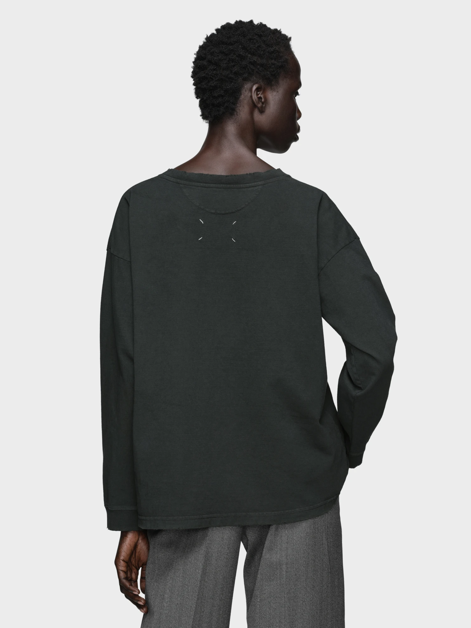 Женский лонгслив Maison Margiela Bingo Carbon