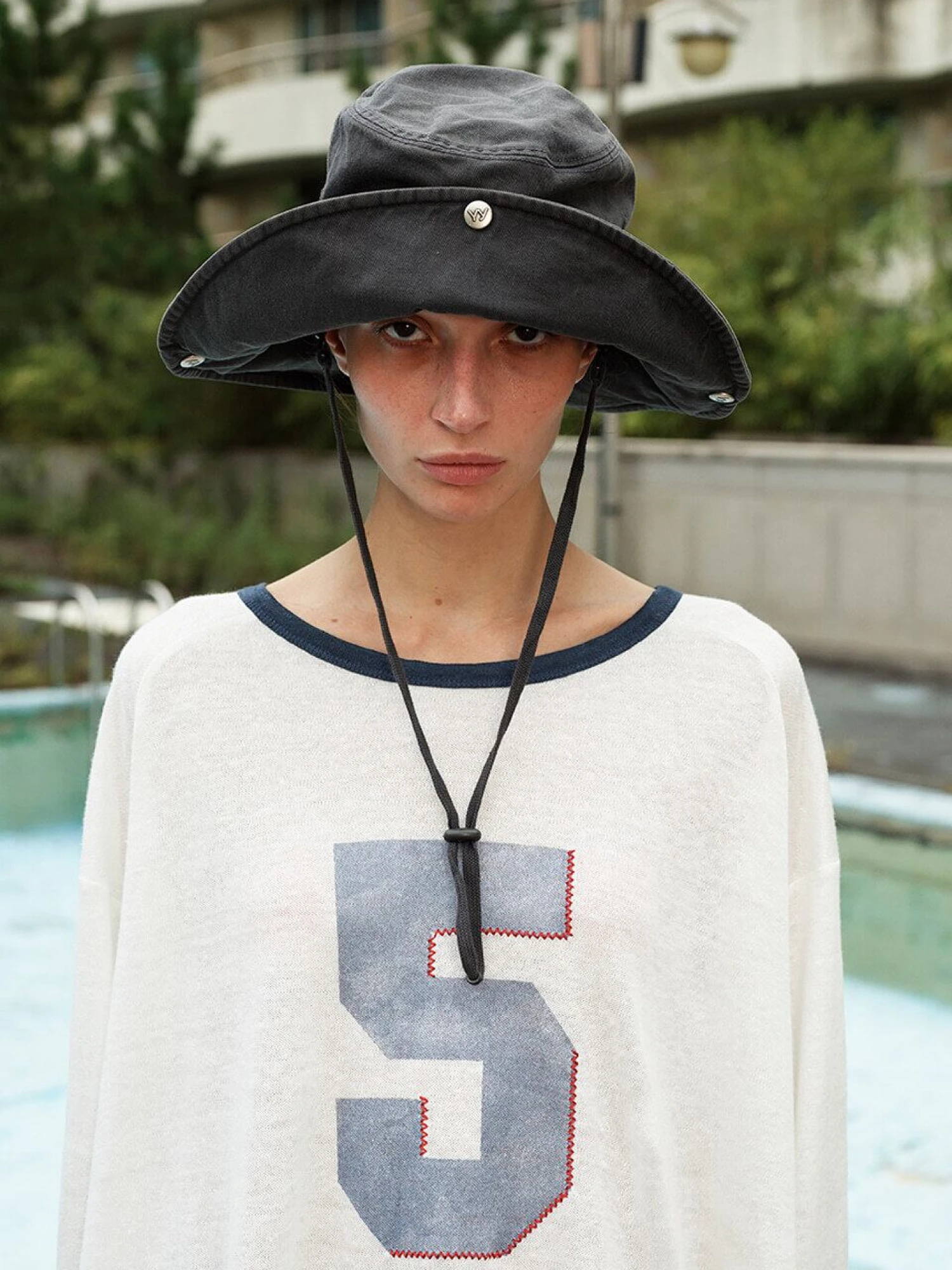 Панама OPEN YY Foldable Wide Brim Black