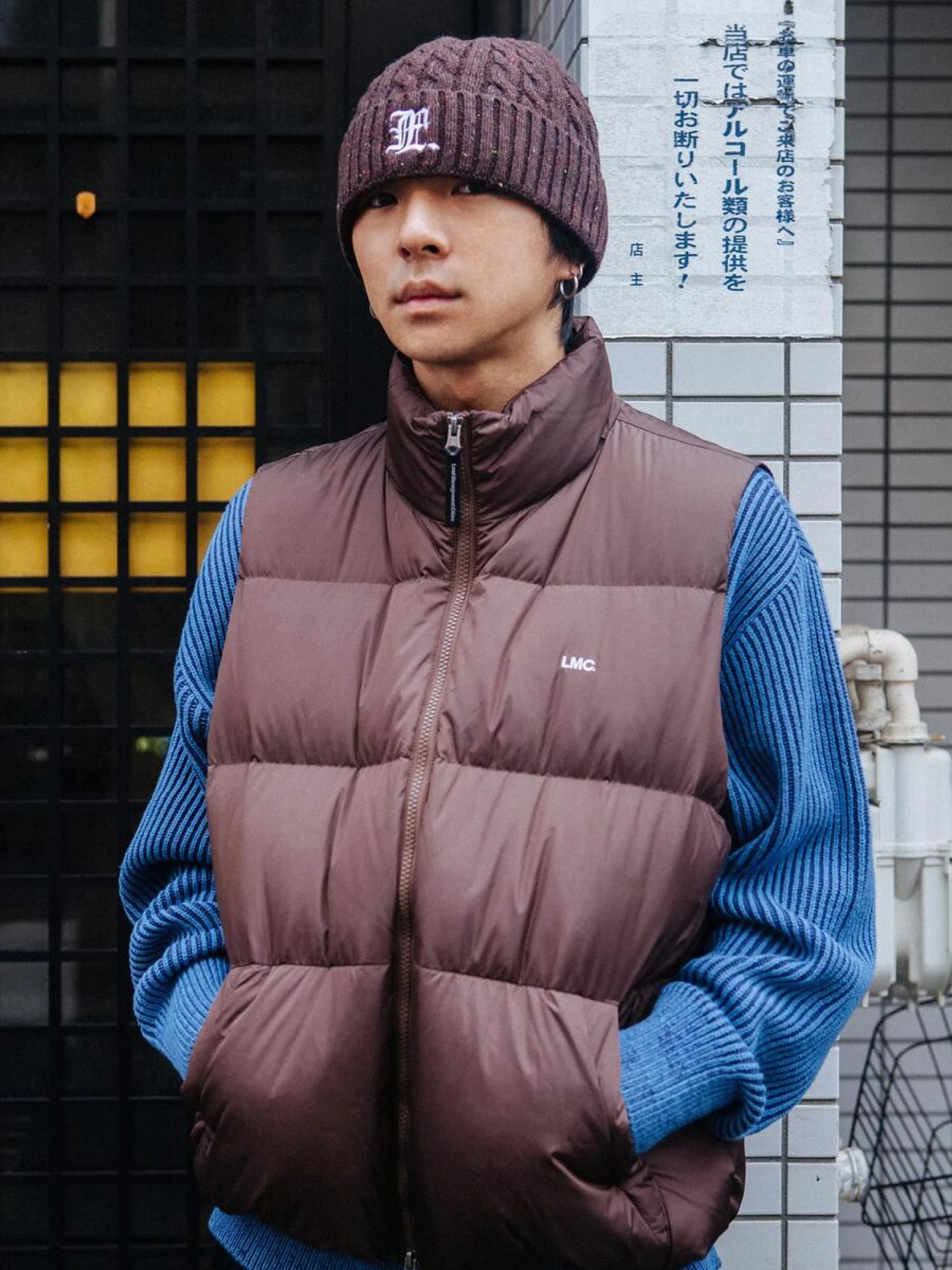 Жилет LMC OG Puffer Duck Down Vest Brown
