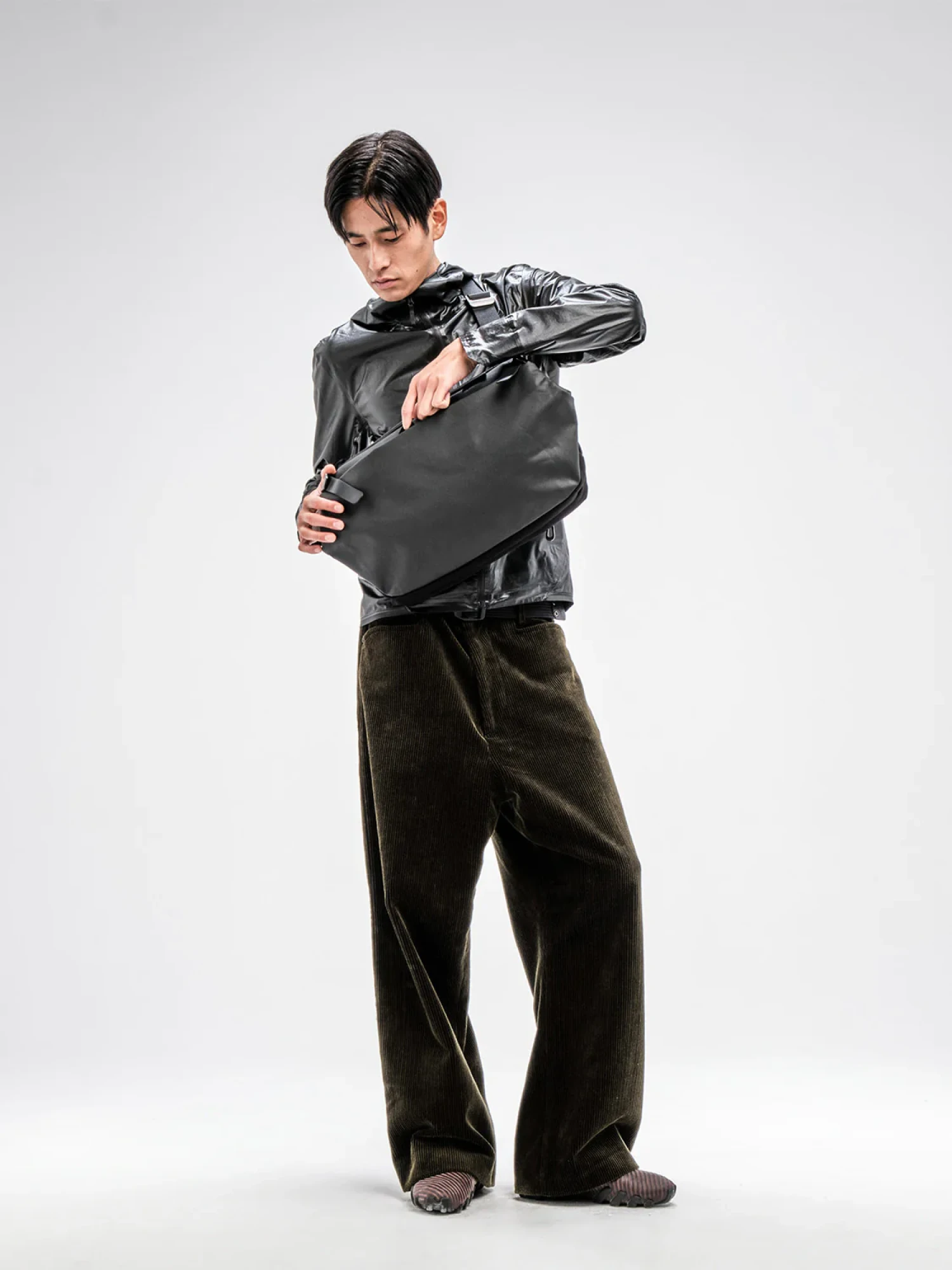 Сумка COTE&CIEL Riss Coated Canvas Black