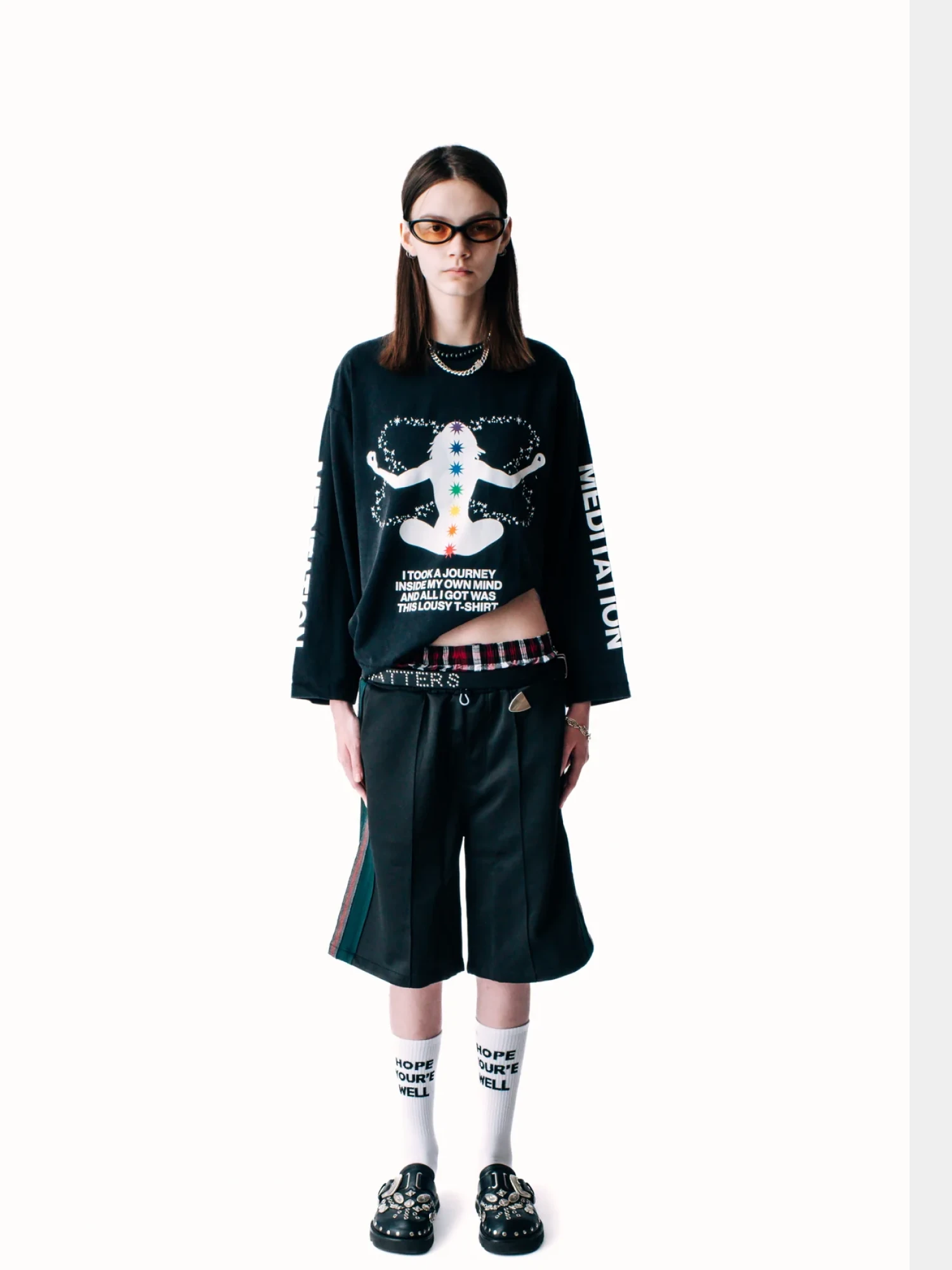 Шорты Jungles Jungles Weave Trim Pintuck Black