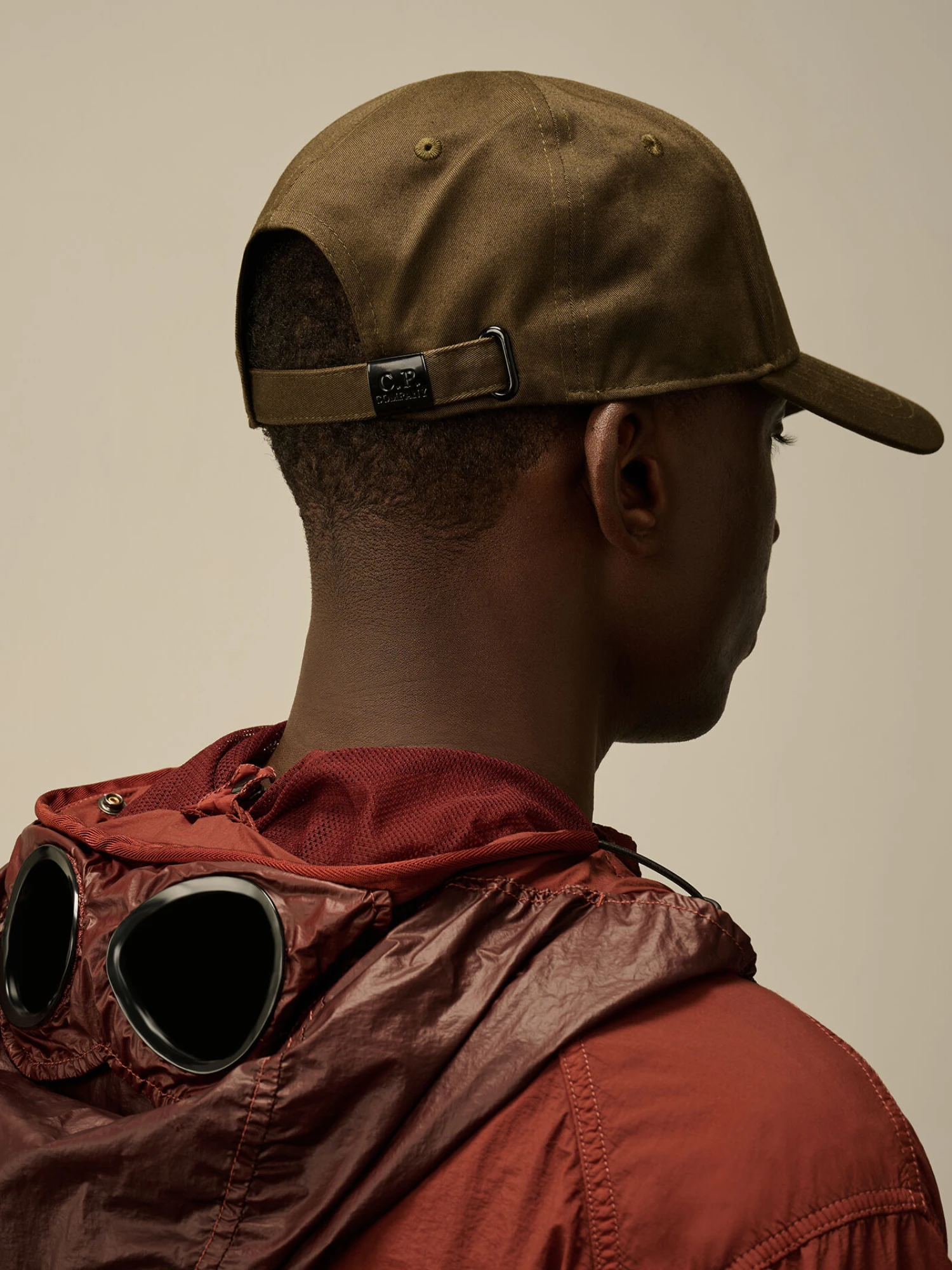 Кепка C.P. Company Gabardine Logo Cap Ivy Green
