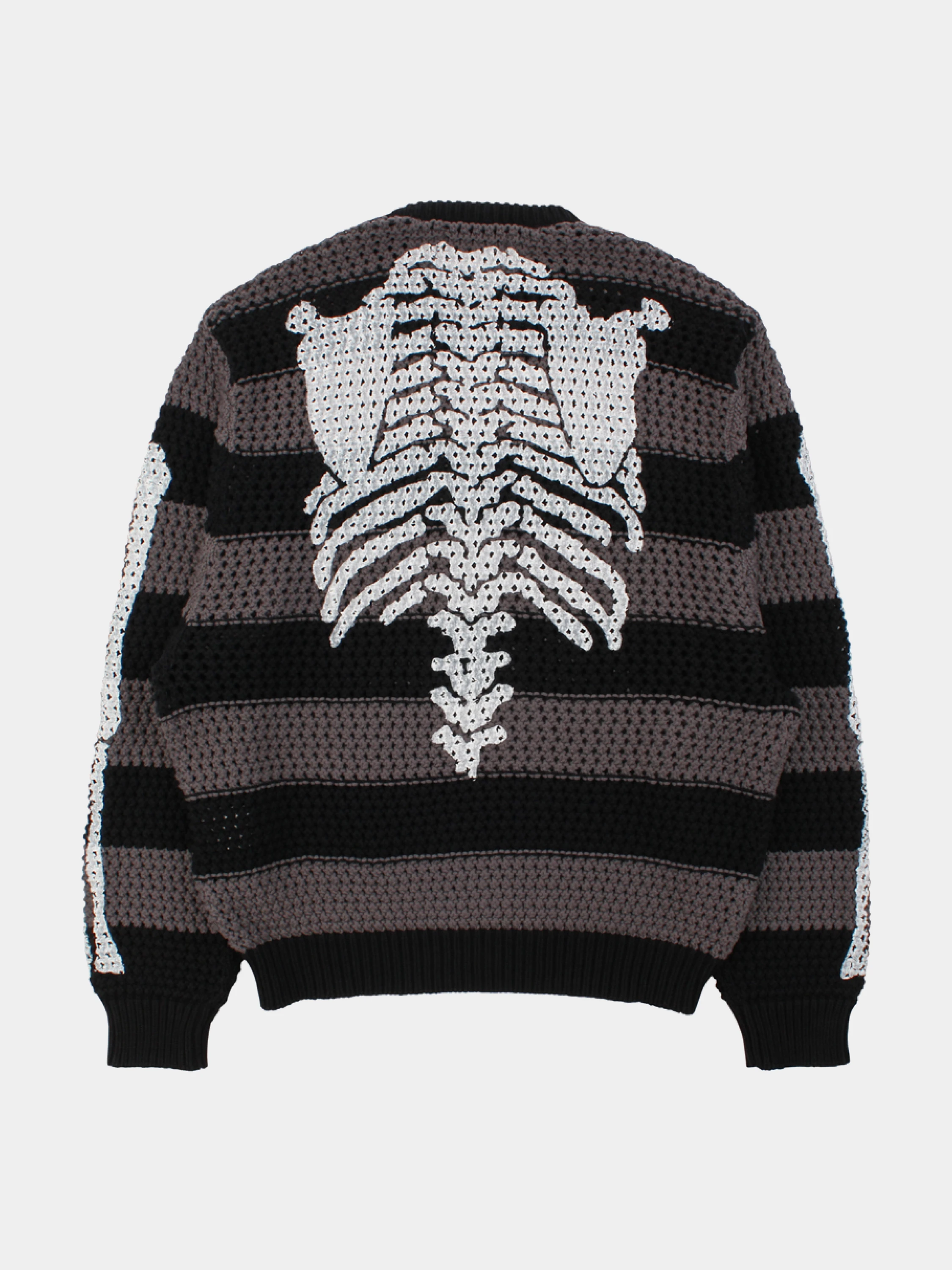 Свитер DAZE Skeleton Sweater Grey