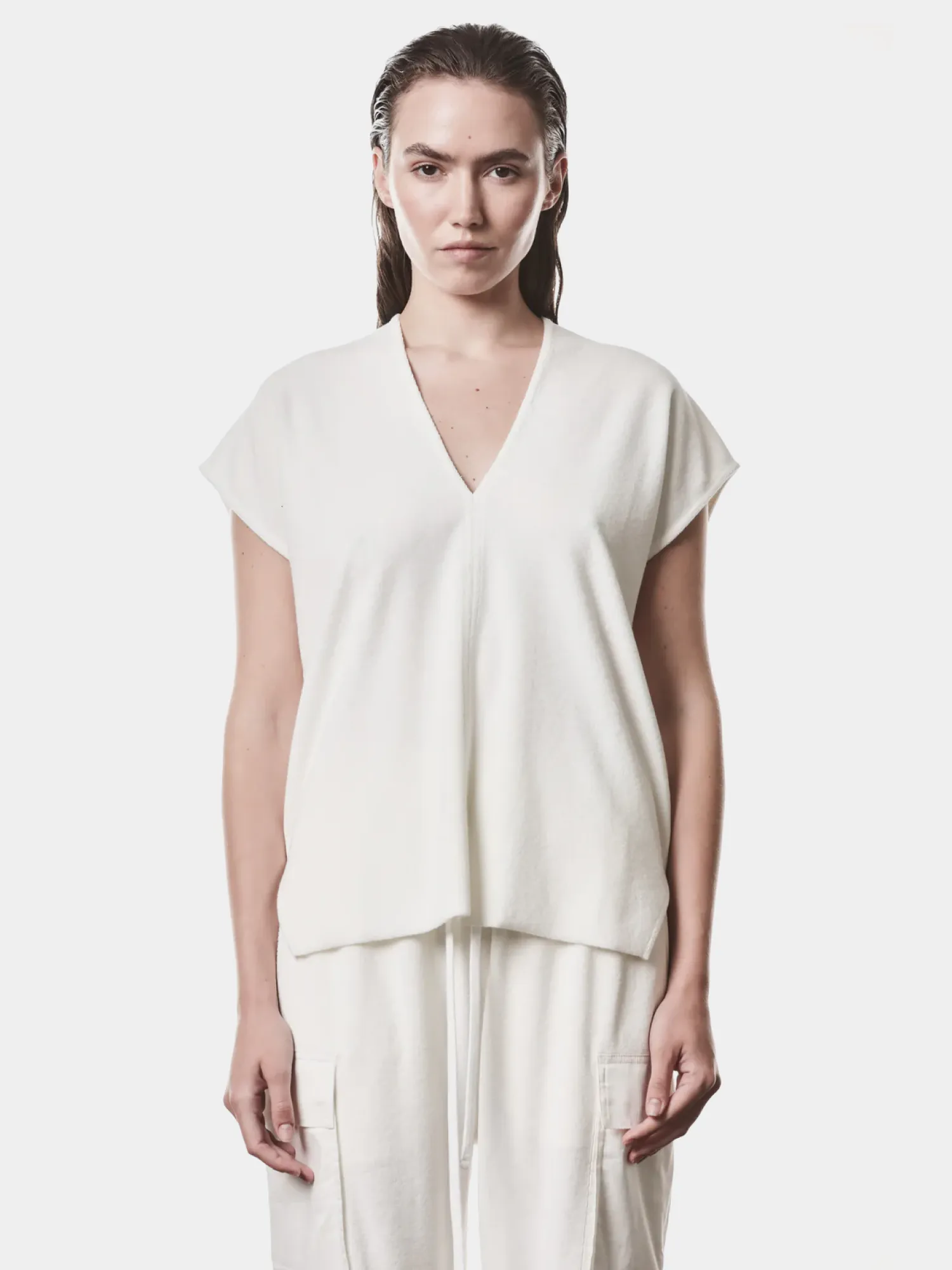 Женский топ thom/krom W TS 610 Off White
