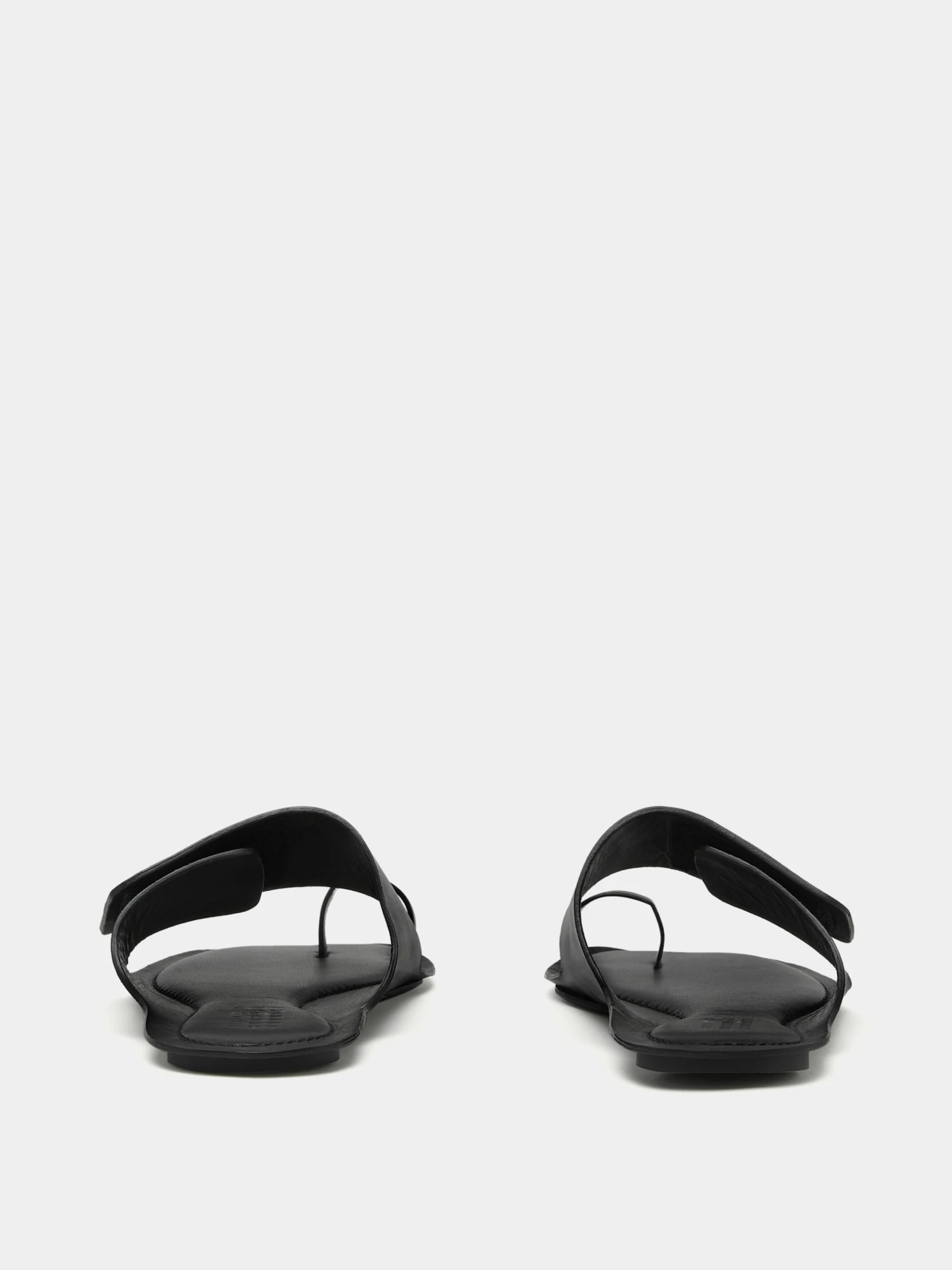 Женские сандалии MM6 Maison Margiela Anatomic Leather Slide Black