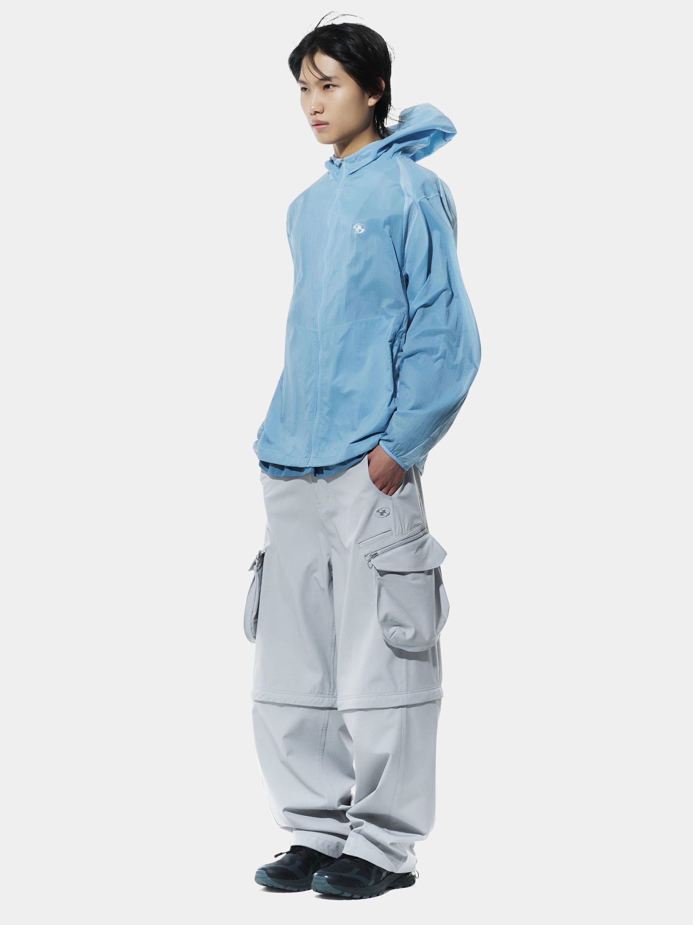 Брюки SAN SAN GEAR 2Way Pocket Pants Grey Blue
