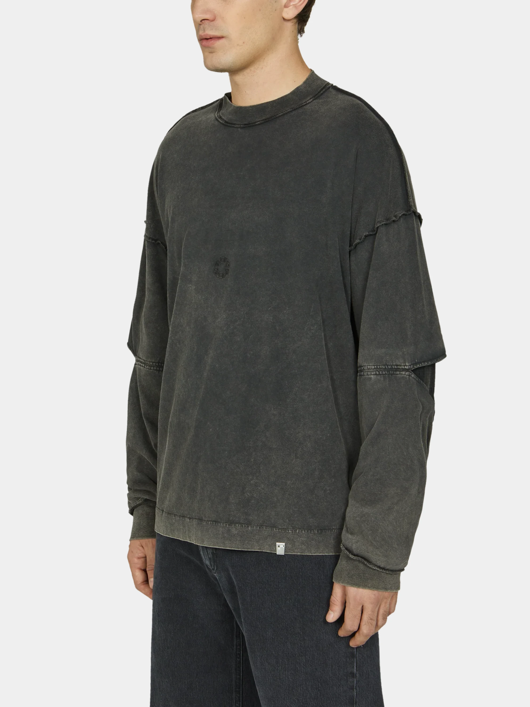 Лонгслив 1017 ALYX 9SM Longsleeve Tee Black Washed