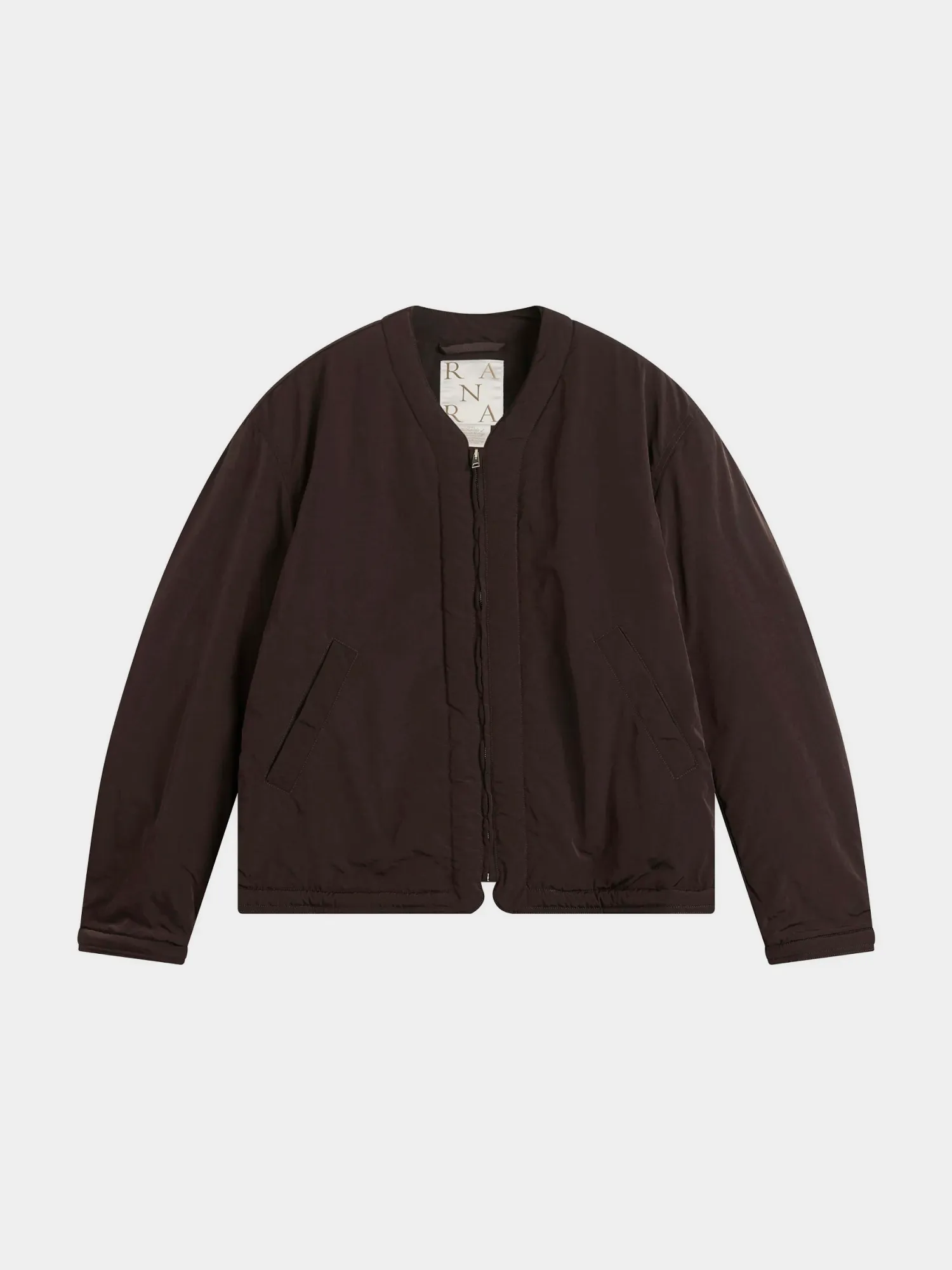Бомбер RANRA Ascender Canvas Nylon Black Coffee