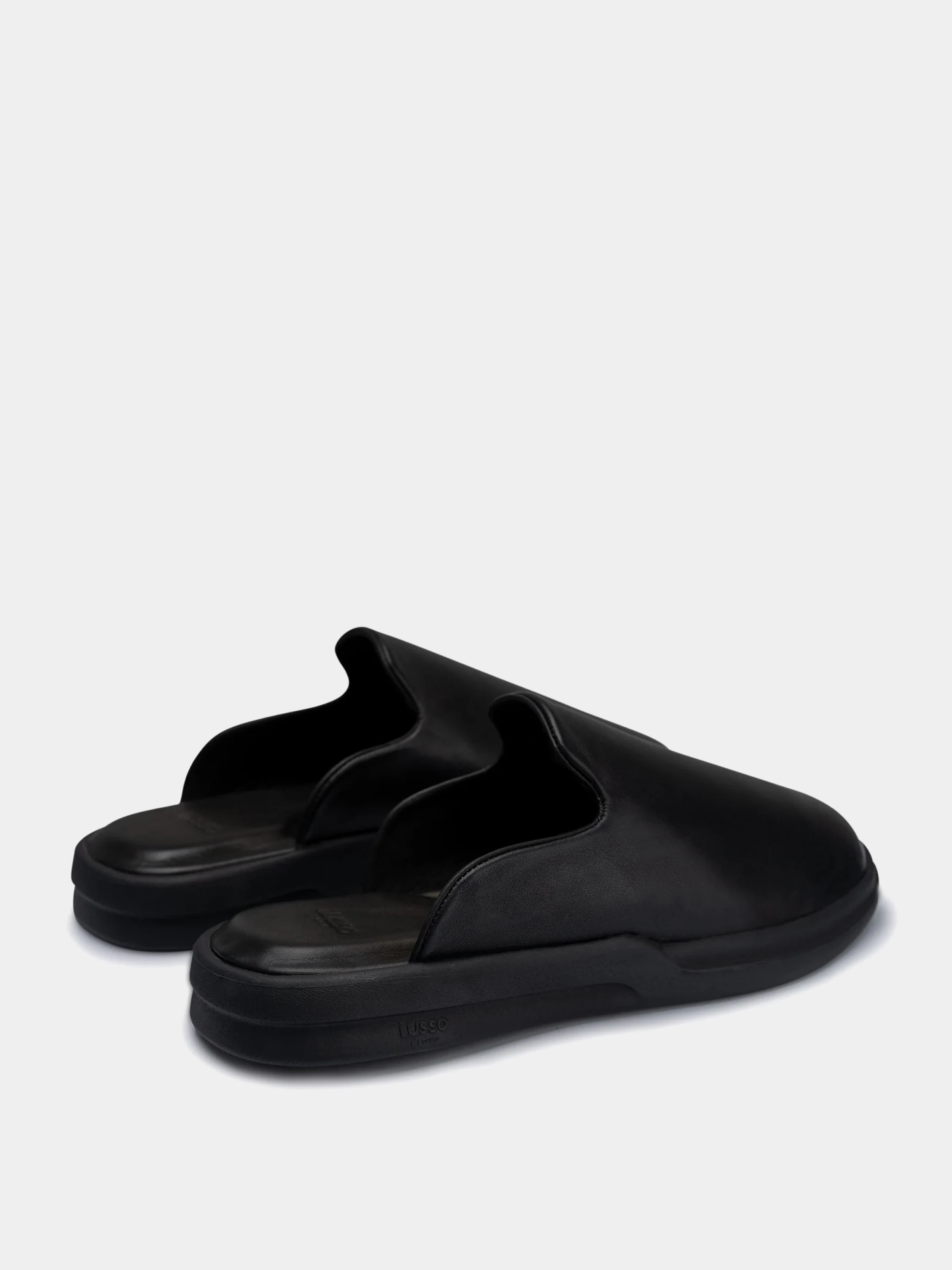 Сабо LUSSO CLOUD Pelli Smooth Leather - Jet Black / Matte