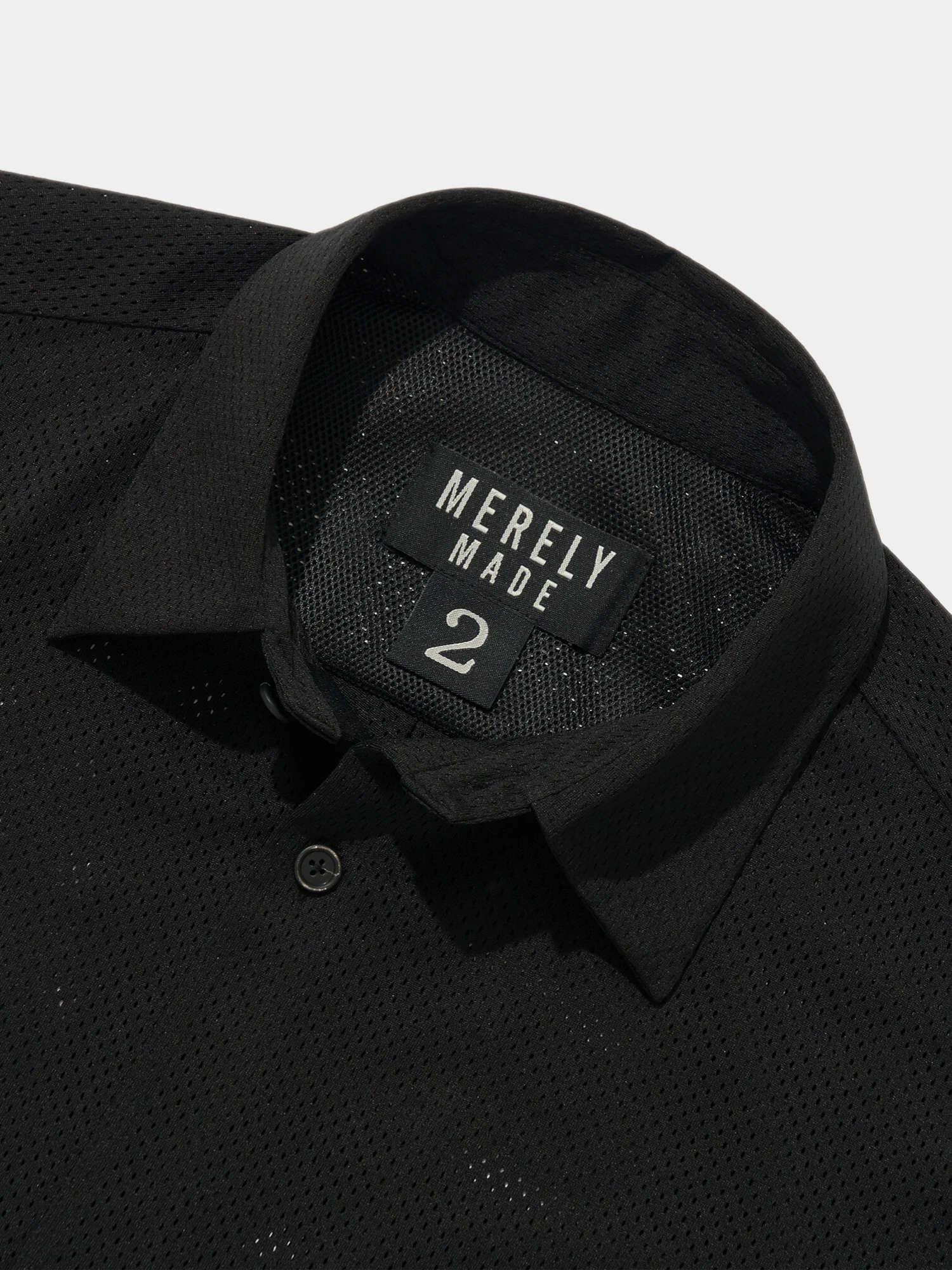 Рубашка MERELY MADE US Mesh Cropped Cool Black