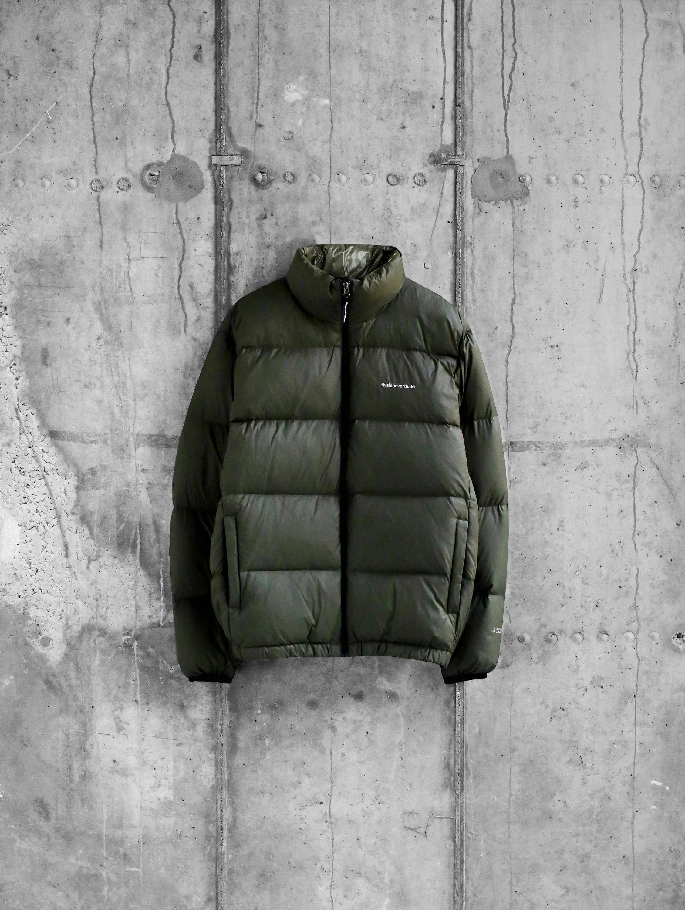 Пуховик thisisneverthat PERTEX® T Down Jacket Olive