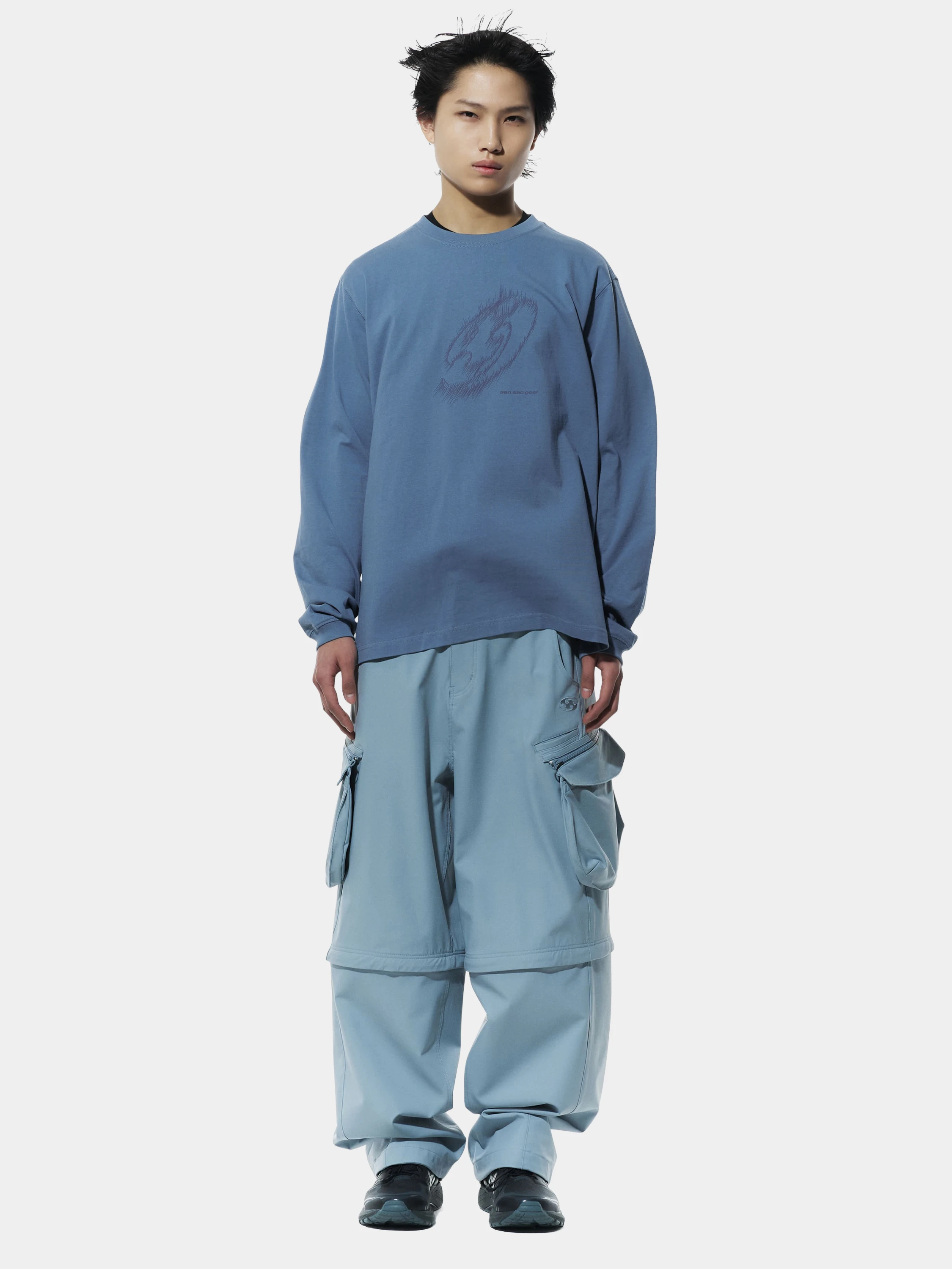 Лонгслив SAN SAN GEAR Sunset Long Sleeves Blue