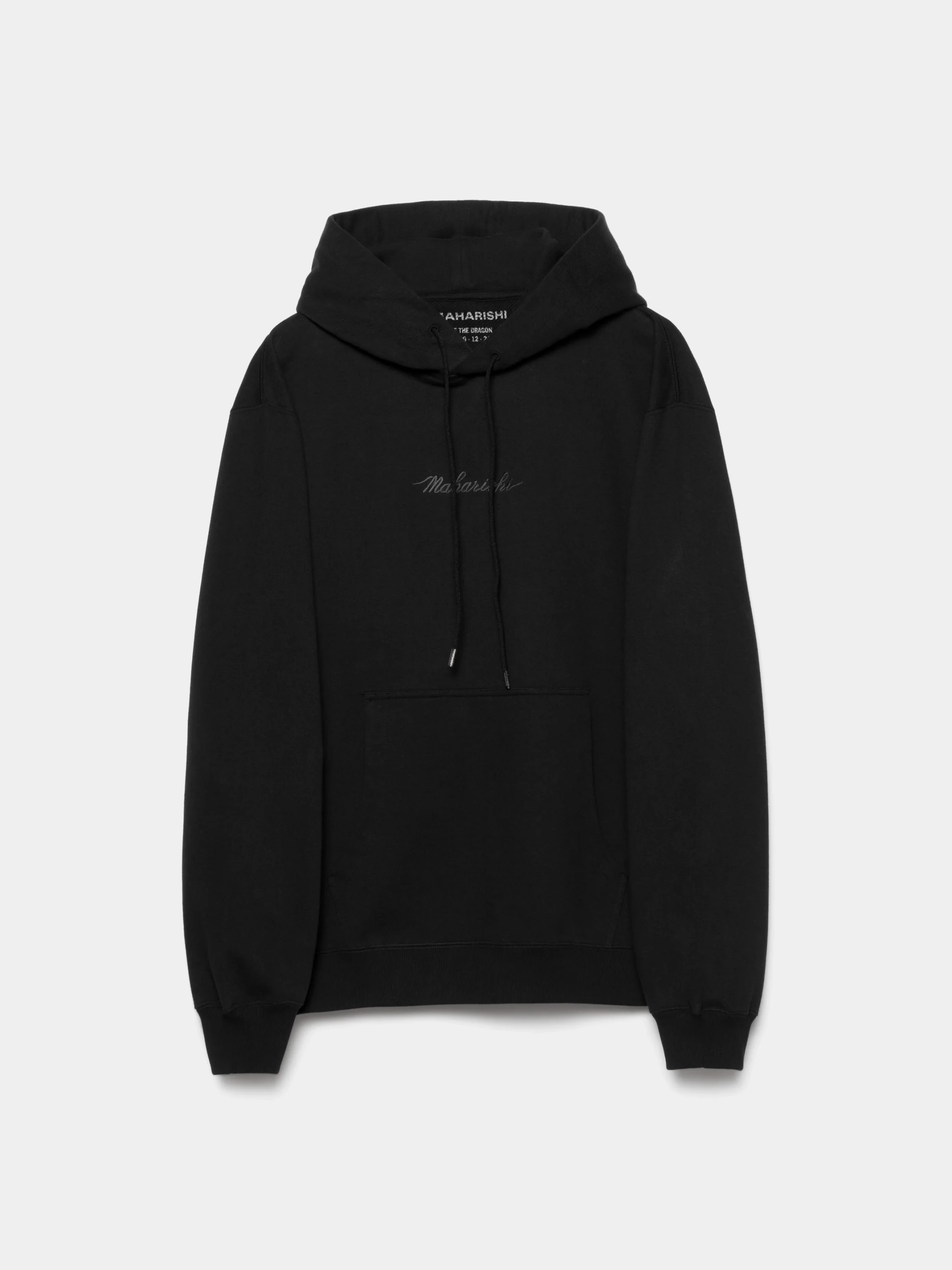 Худи MAHARISHI 4622 Organic Hooded Sweat Black