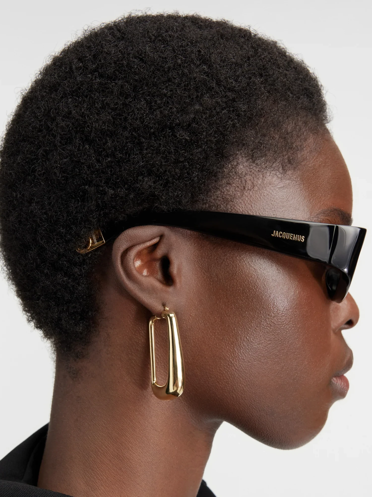 Очки JACQUEMUS Ovalo Black