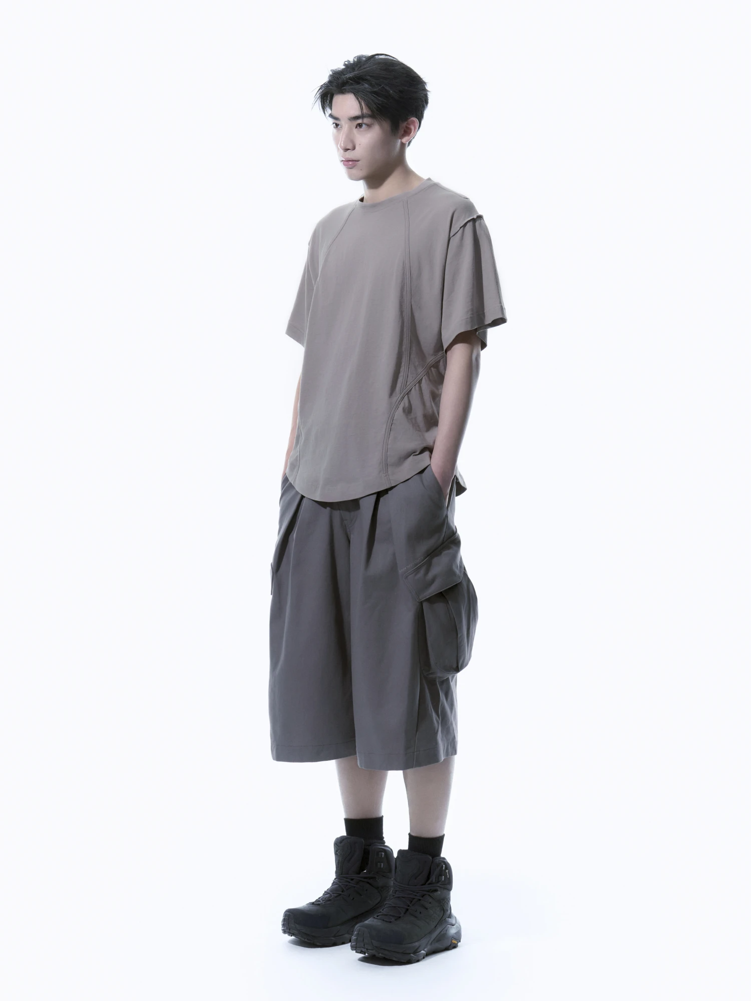 Шорты SAN SAN GEAR Capri Pants Purple Grey