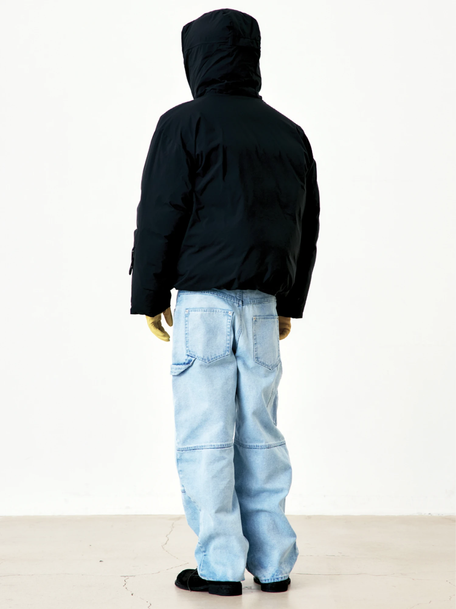 Пуховик COOR Water Repellent Goose Down Black