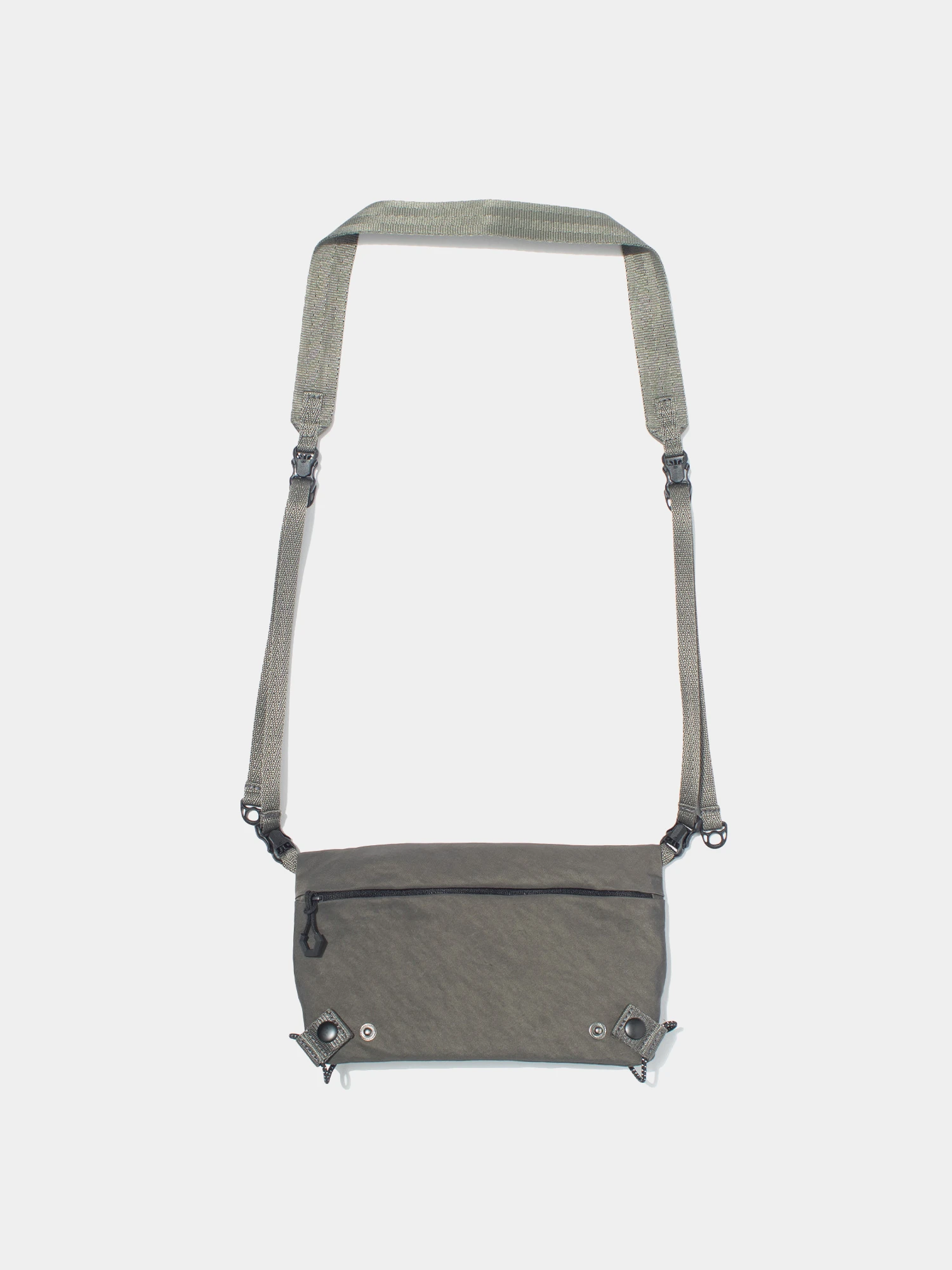 Сумка F/CE. Textured Twill Drawstring Sacoche Charcoal