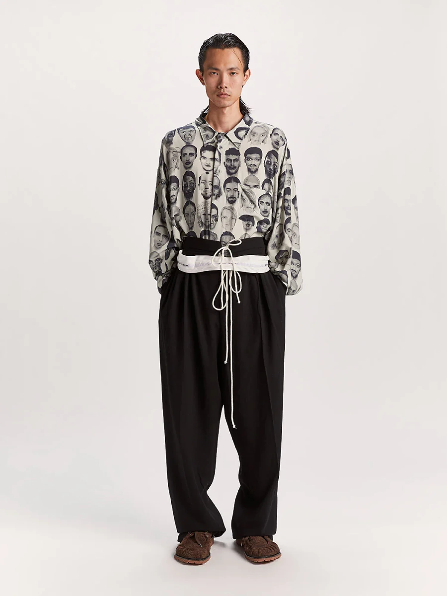 Рубашка Magliano Finalists Twisted Black/White
