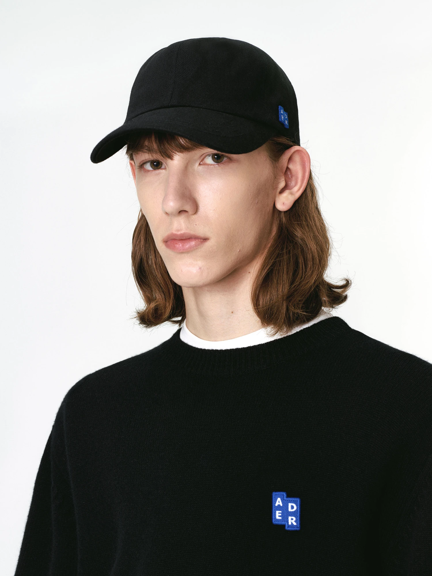Кепка ADERERROR Sig; BL Tag Cap 03 Black