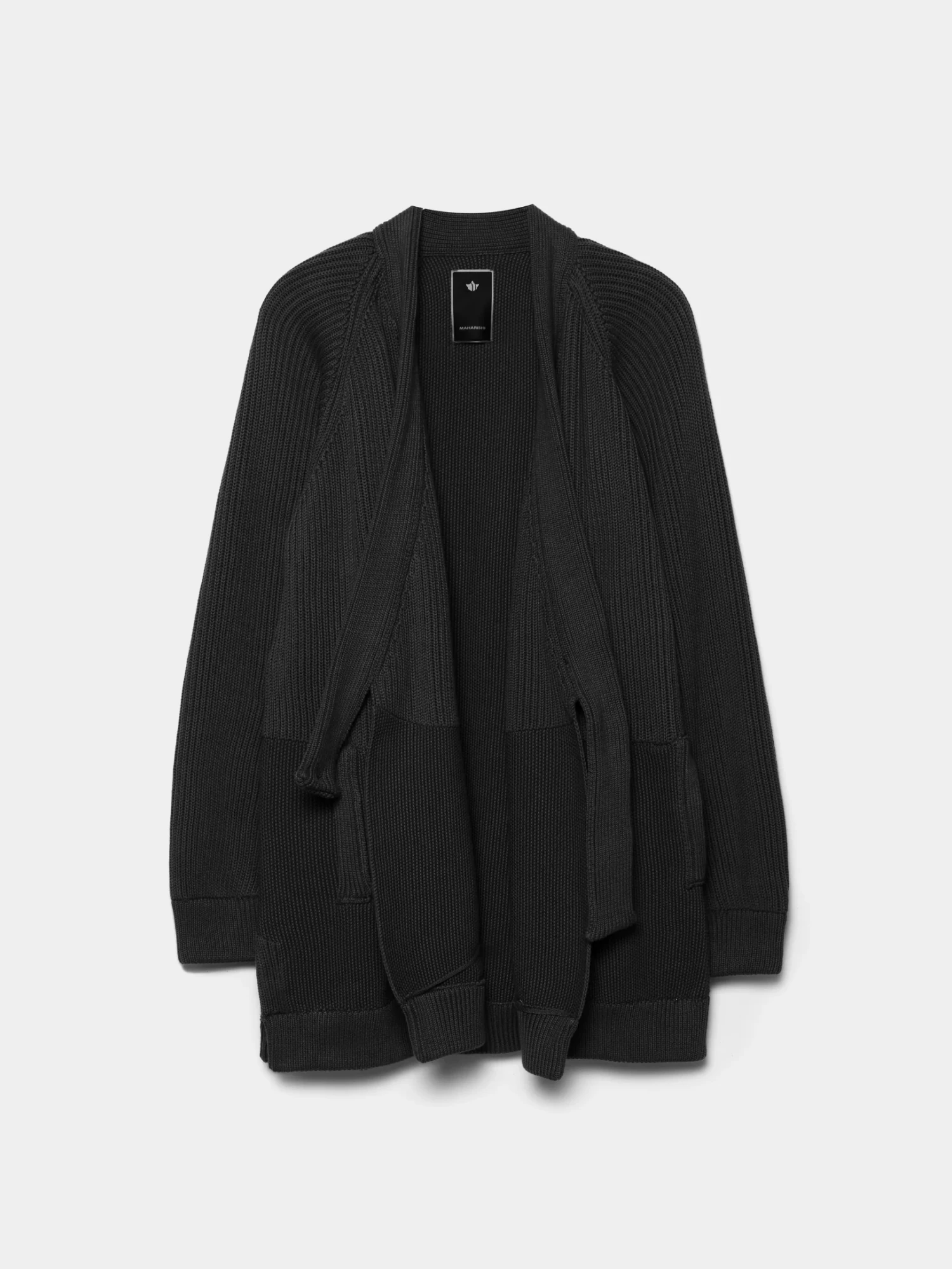 Кардиган MAHARISHI 1461 Maharishi Knitted Kimono Black