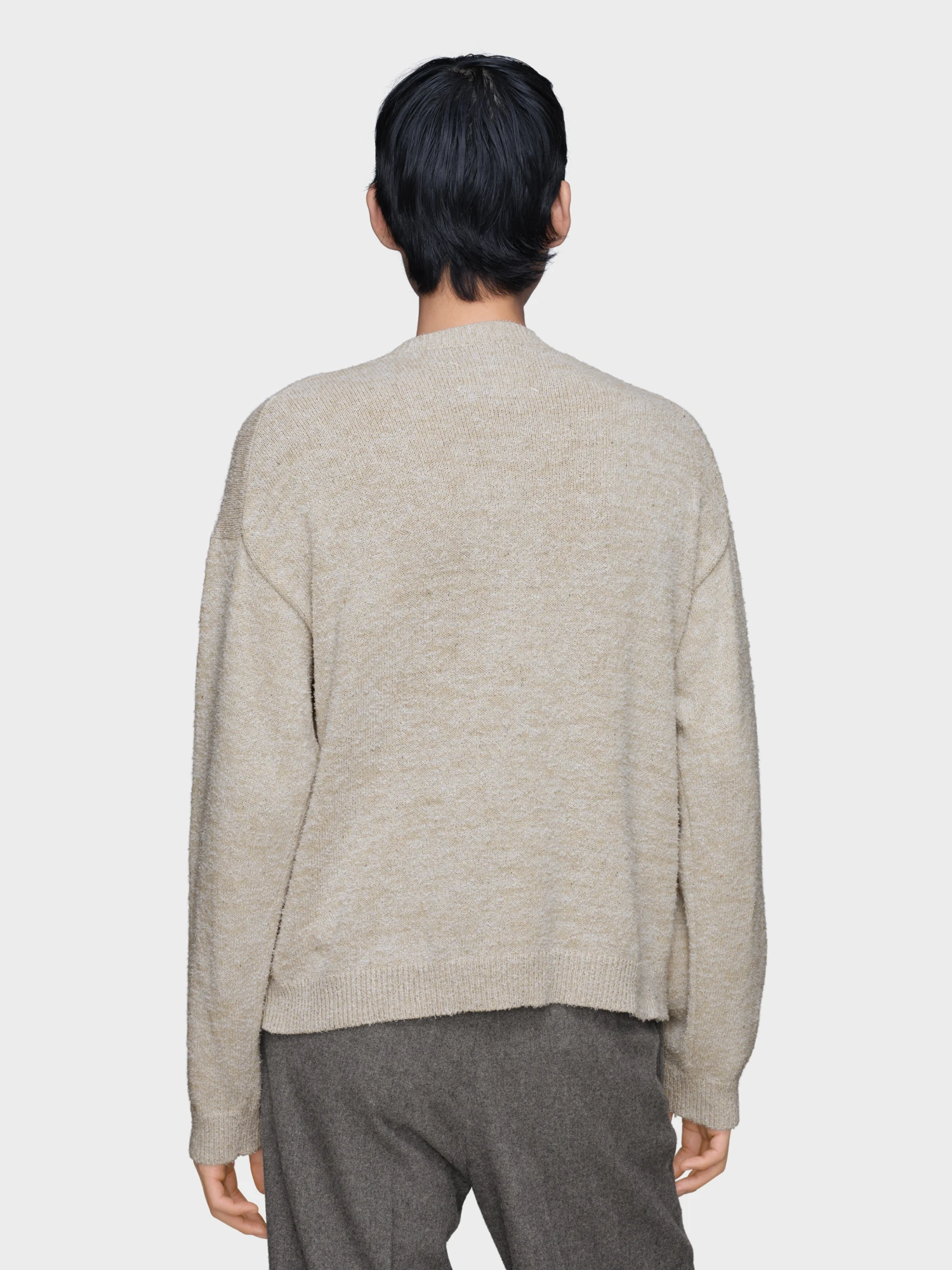 Свитер Maison Margiela Bouclé Sweater Beige