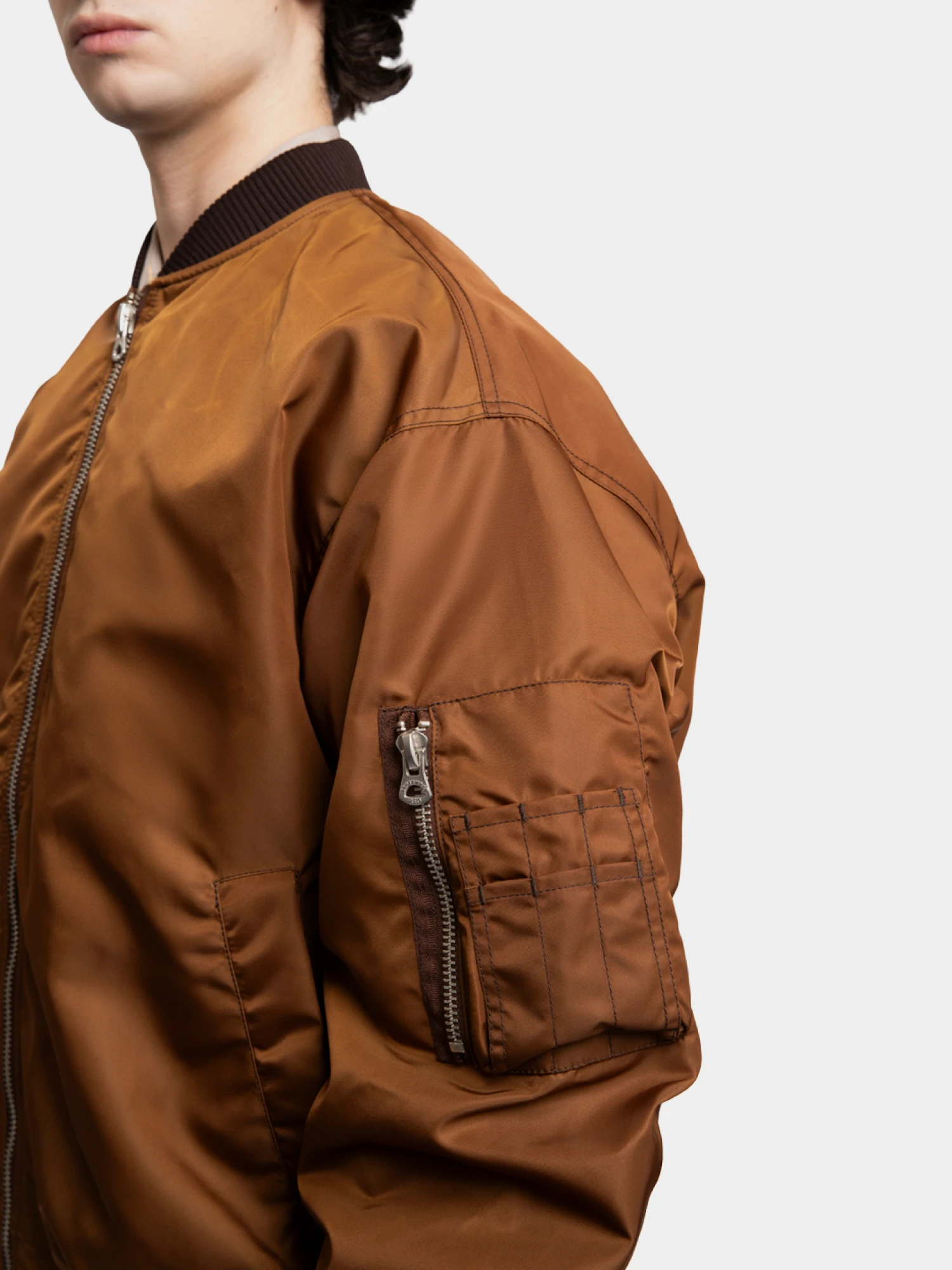Бомбер Red September Bomber Jacket Brown