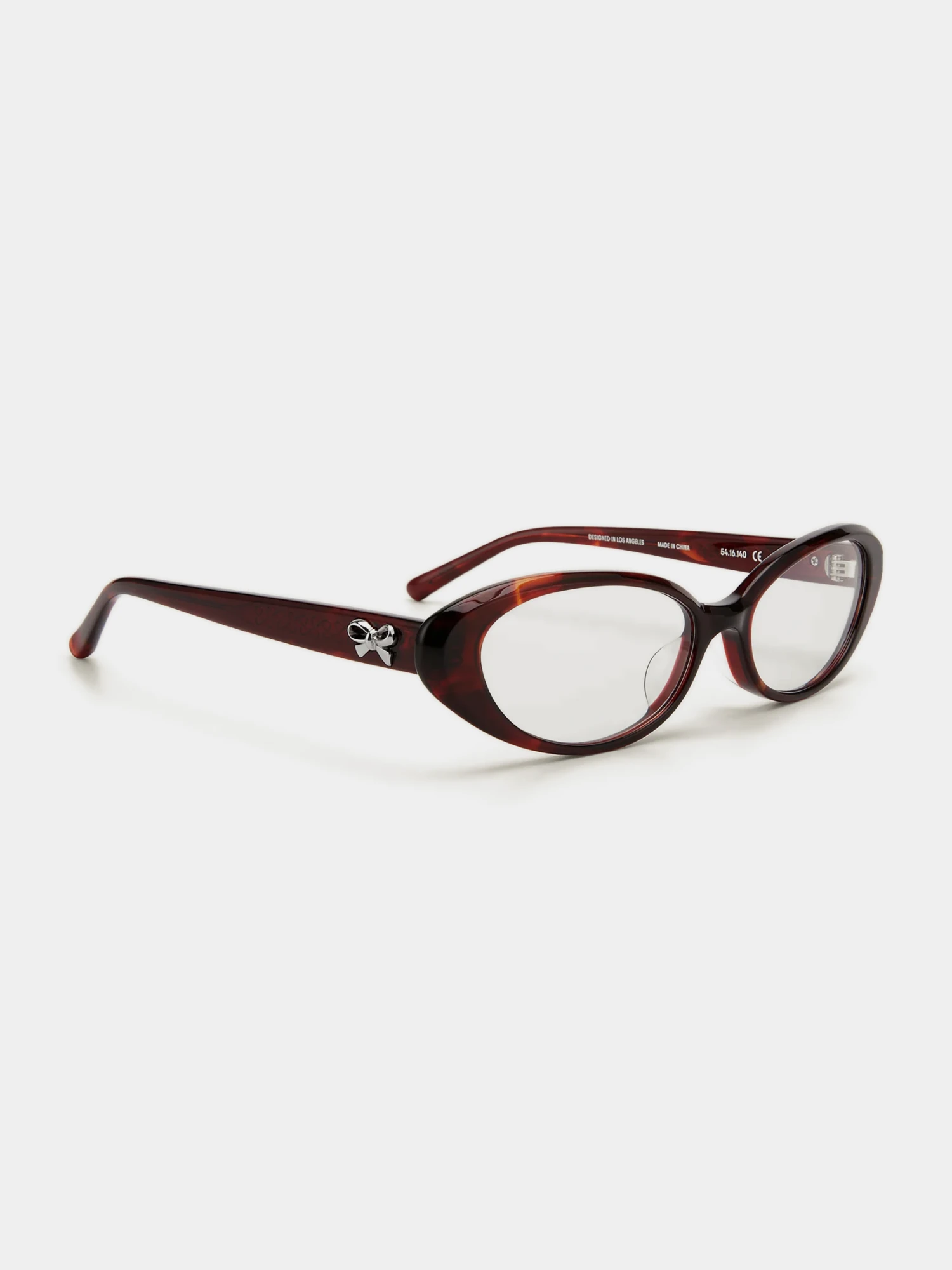 Очки Bonnie Clyde Blouse Red Tortoise & Clear Lens