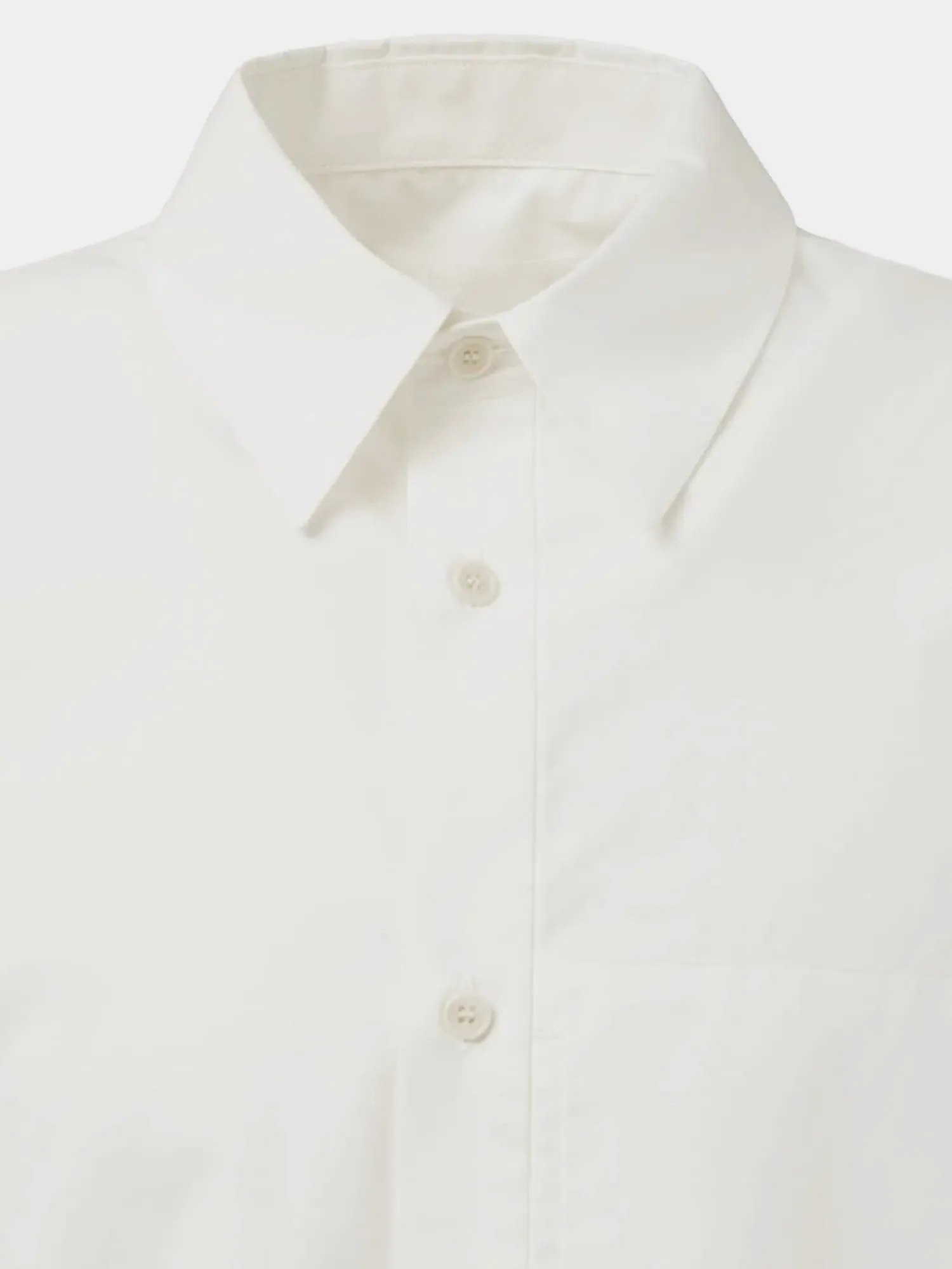 Рубашка AMOMENTO Basic Pocket  Ivory