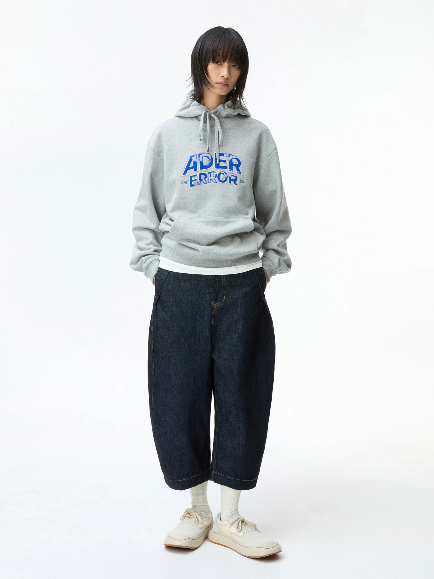 Худи ADERERROR Edca Product. 39 Grey