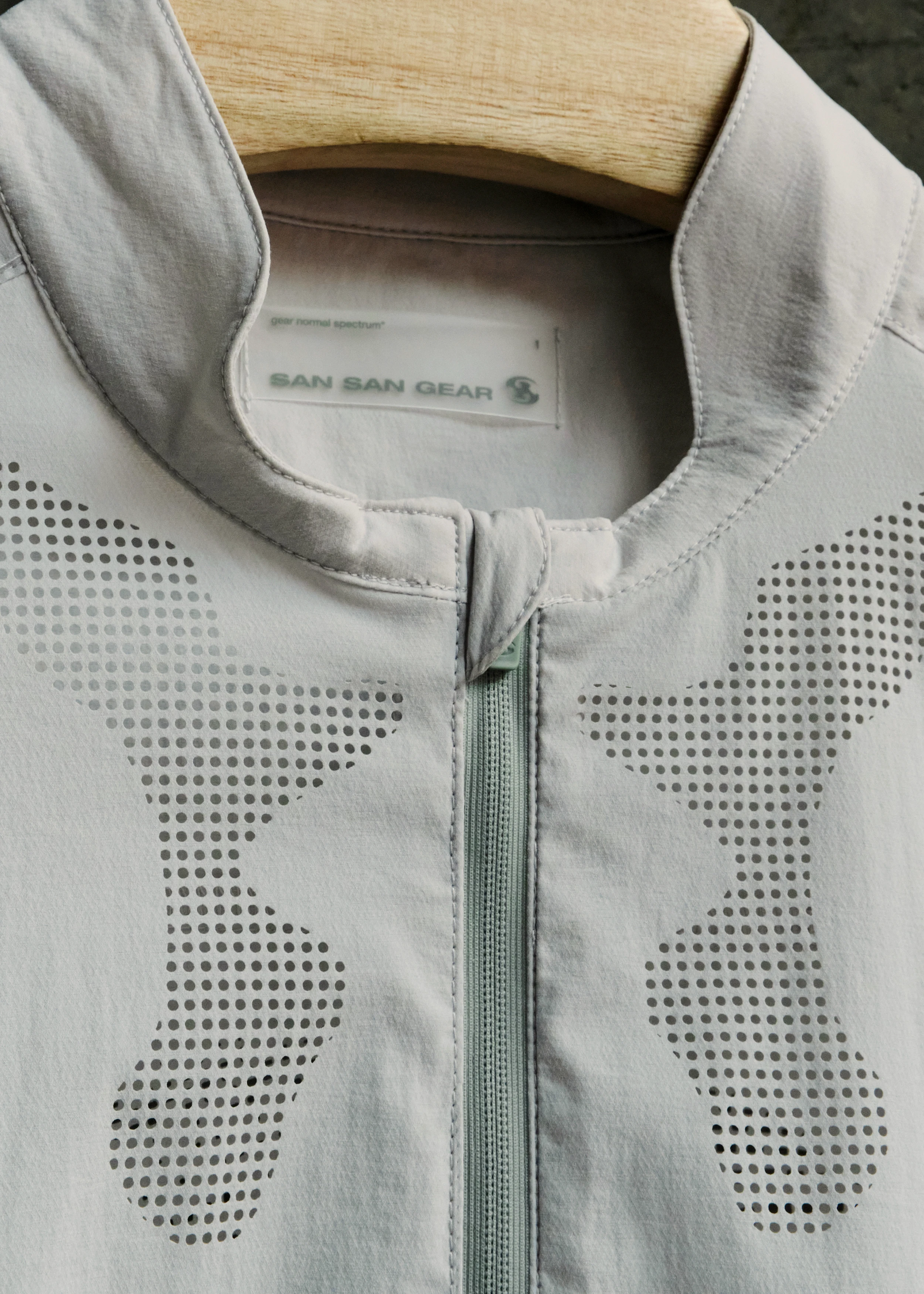 Ветровка SAN SAN GEAR Sprocket Hole Jacket Grey