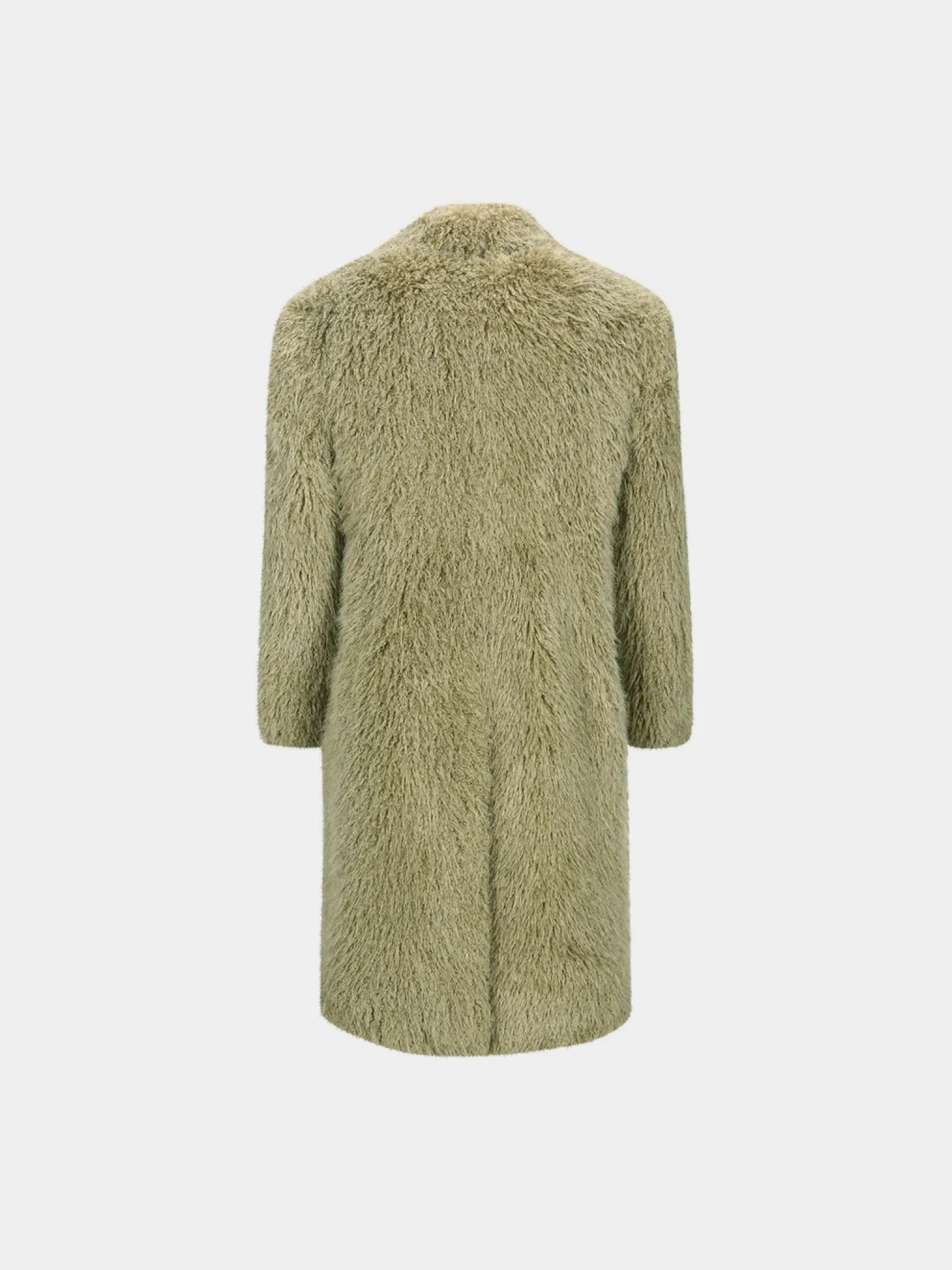 Женское пальто Andersson Bell Fields Fur Buttons Beige