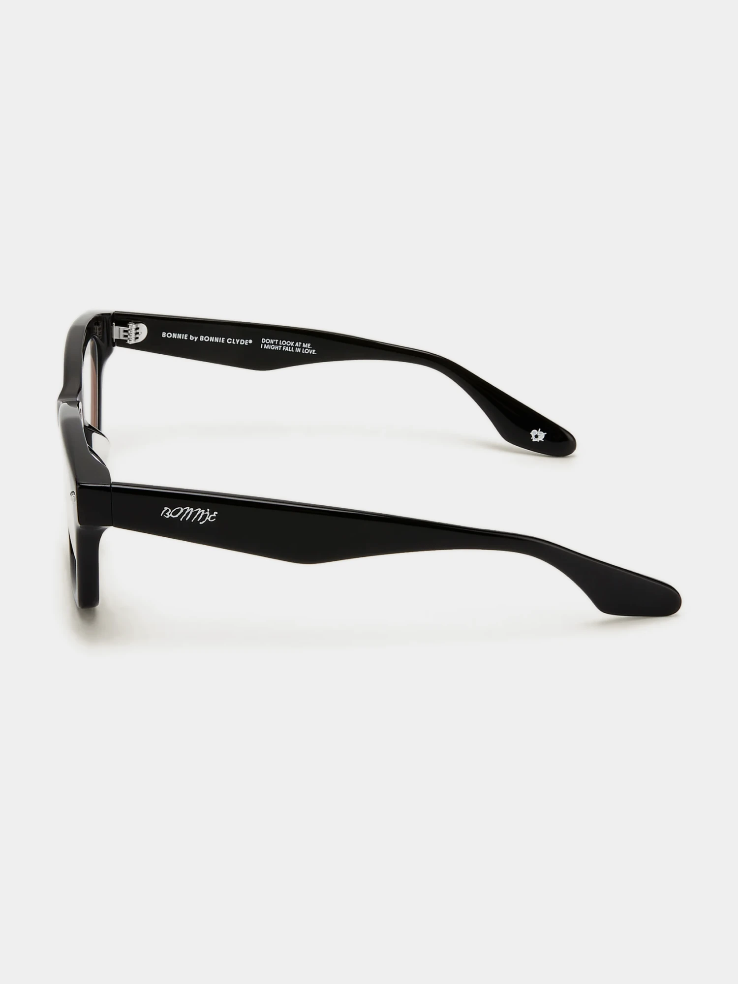 Очки Bonnie Clyde Room Service Black & Clear Lens