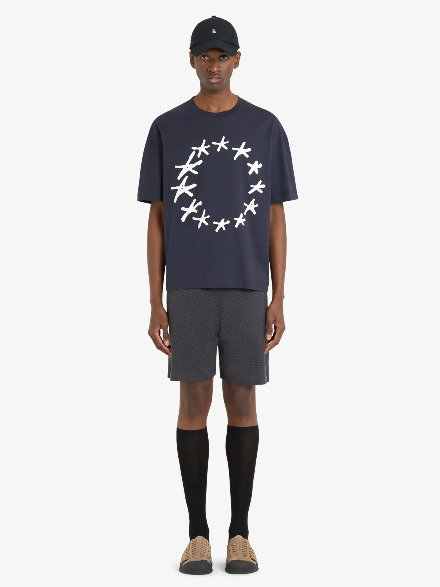 Футболка Études Relax T-shirt Stars Navy
