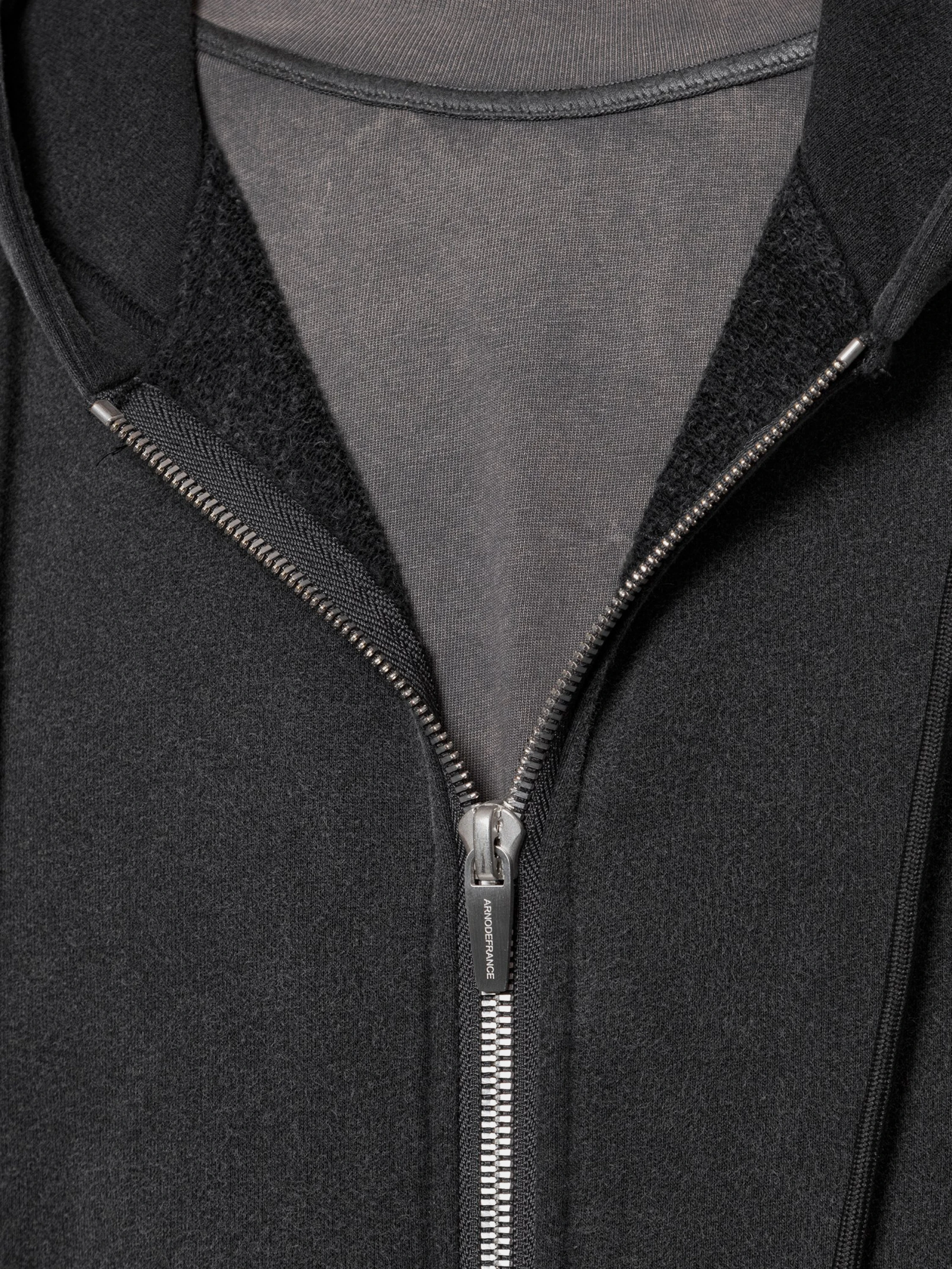 Зип-худи ARNODEFRANCE Zip 'A STUDS' Vintage Black