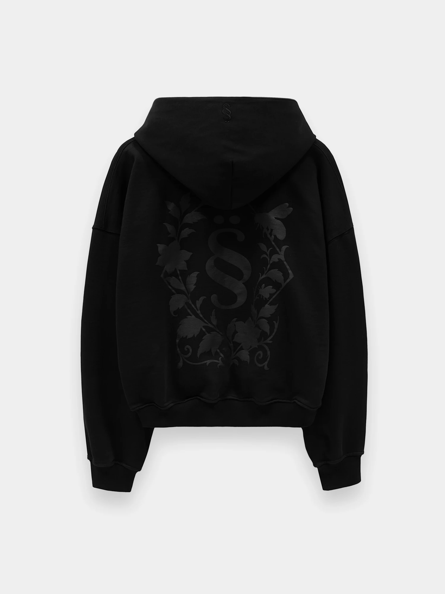 Худи Studio Slow x ÖMANKÖ Logo Hoodie Black