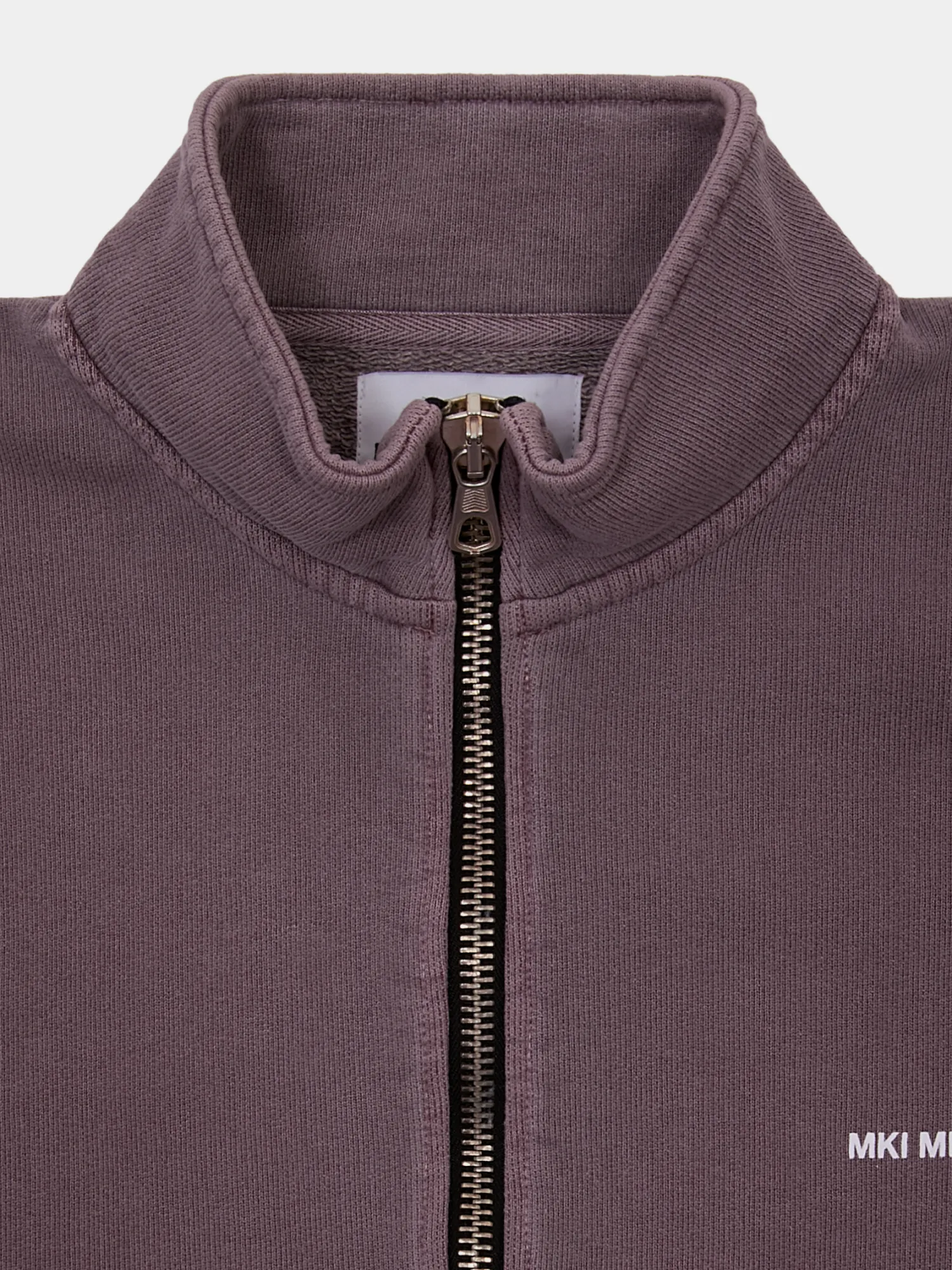 Халф-зип MKI MIYUKI ZOKU Uniform Quarter Zip Pigment Raisin