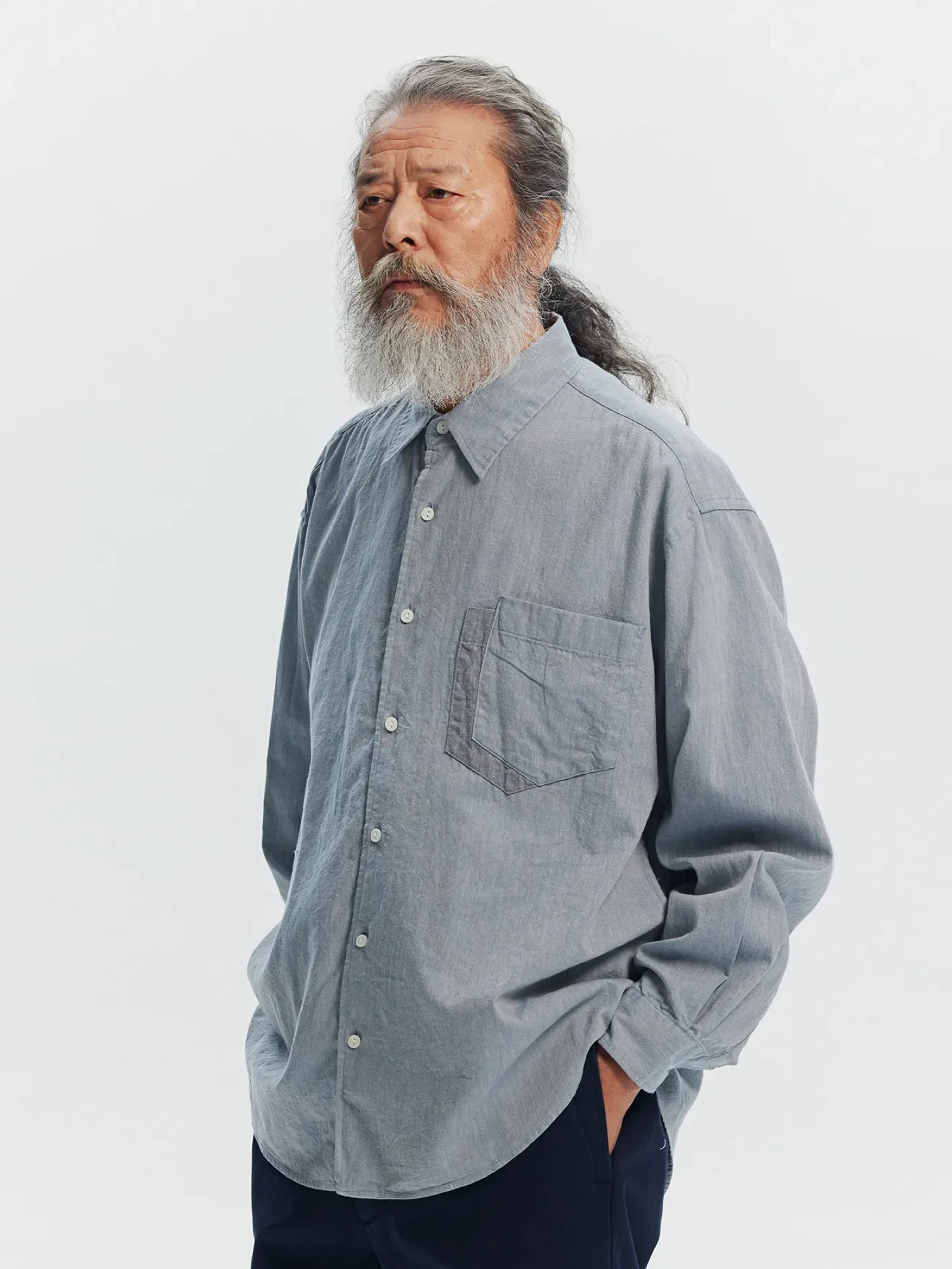 Рубашка FrizmWORKS Clipping Pocket Blue