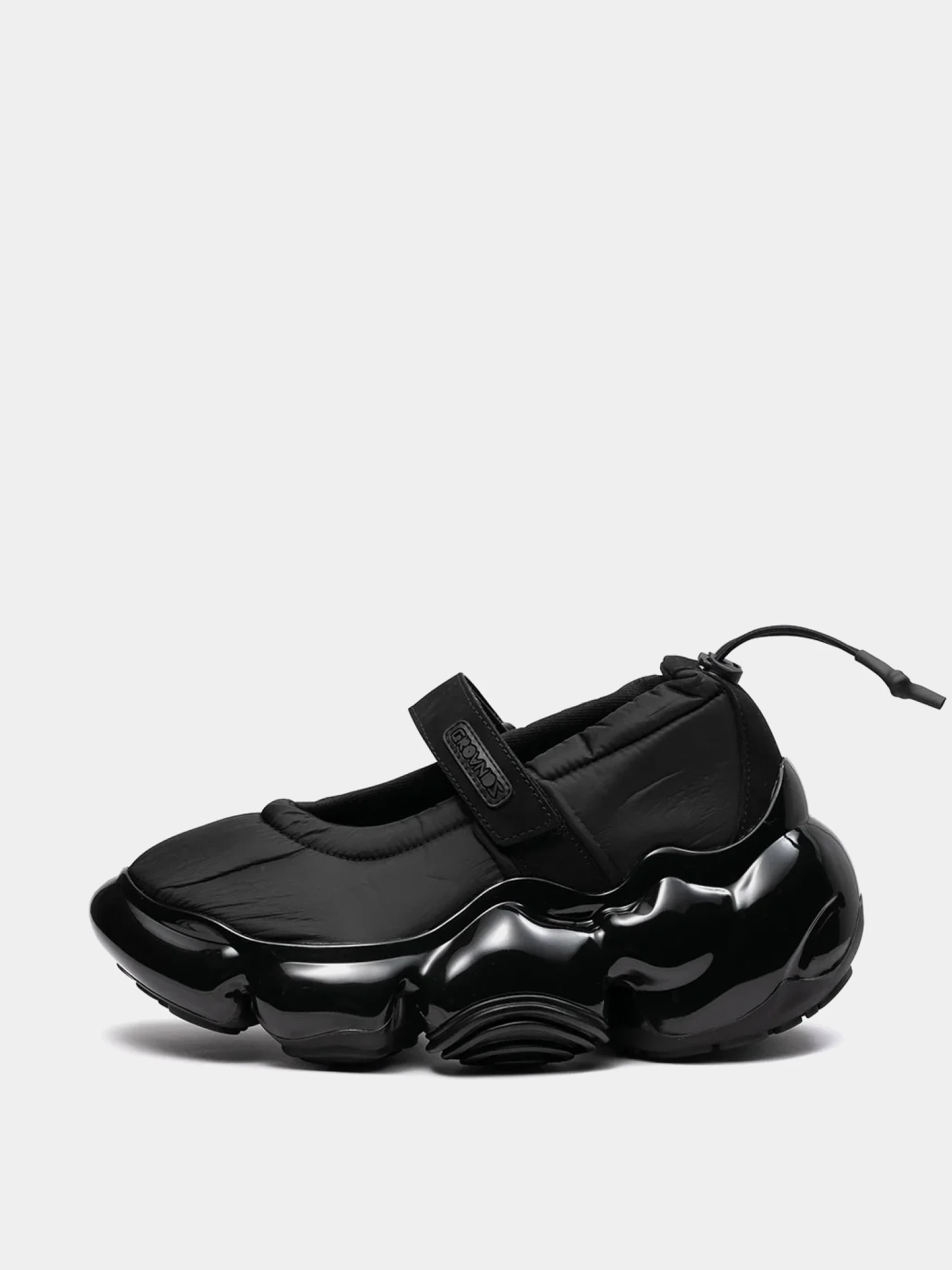 Женские сандалии GROUNDS Moopie Strap Pumps Black