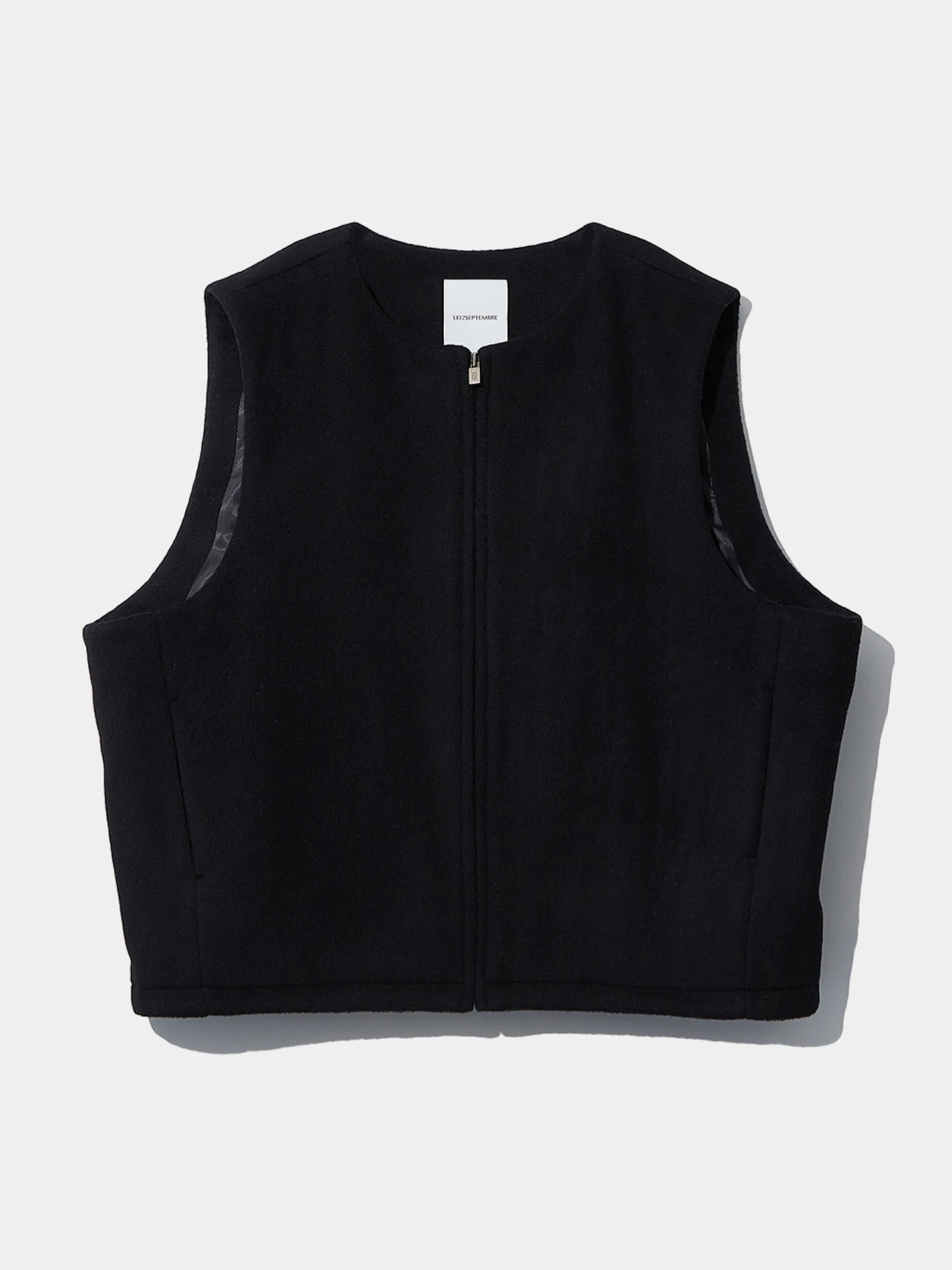 Жилет LE17SEPTEMBRE Padded Wool Black