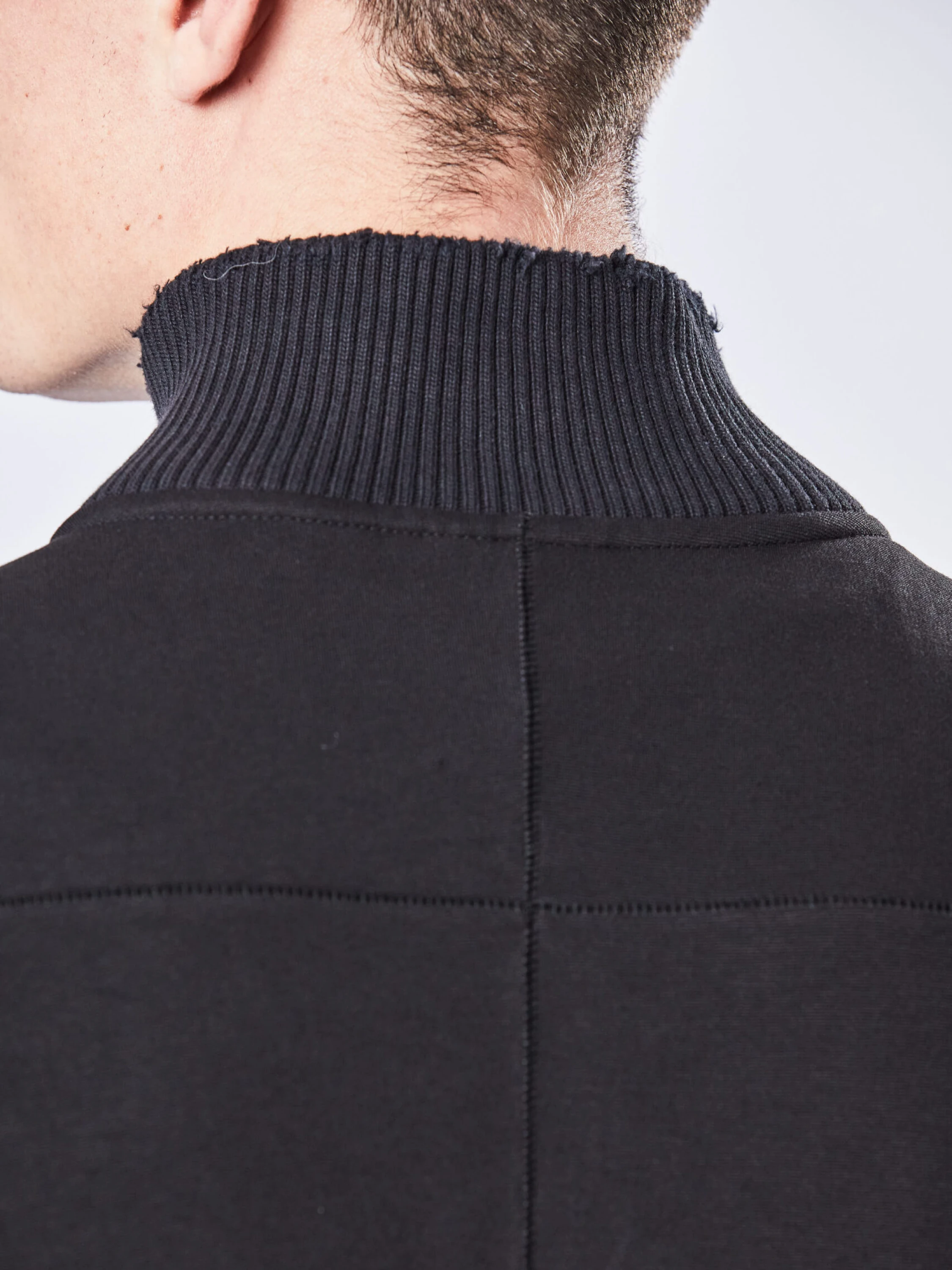 Толстовка на молнии thom/krom M SJ 619 Black