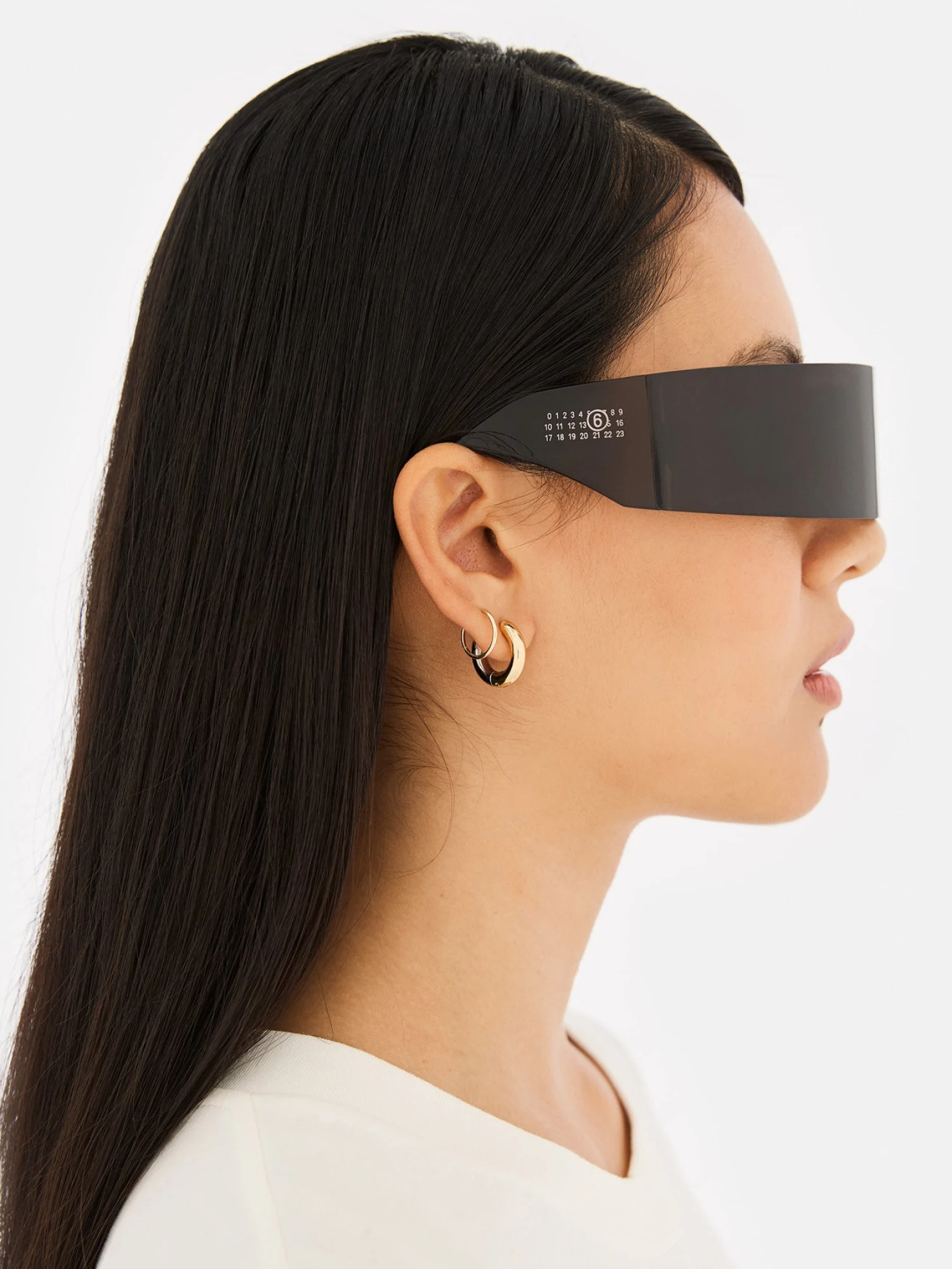 Очки MM6 Maison Margiela Lunettes 6 Black
