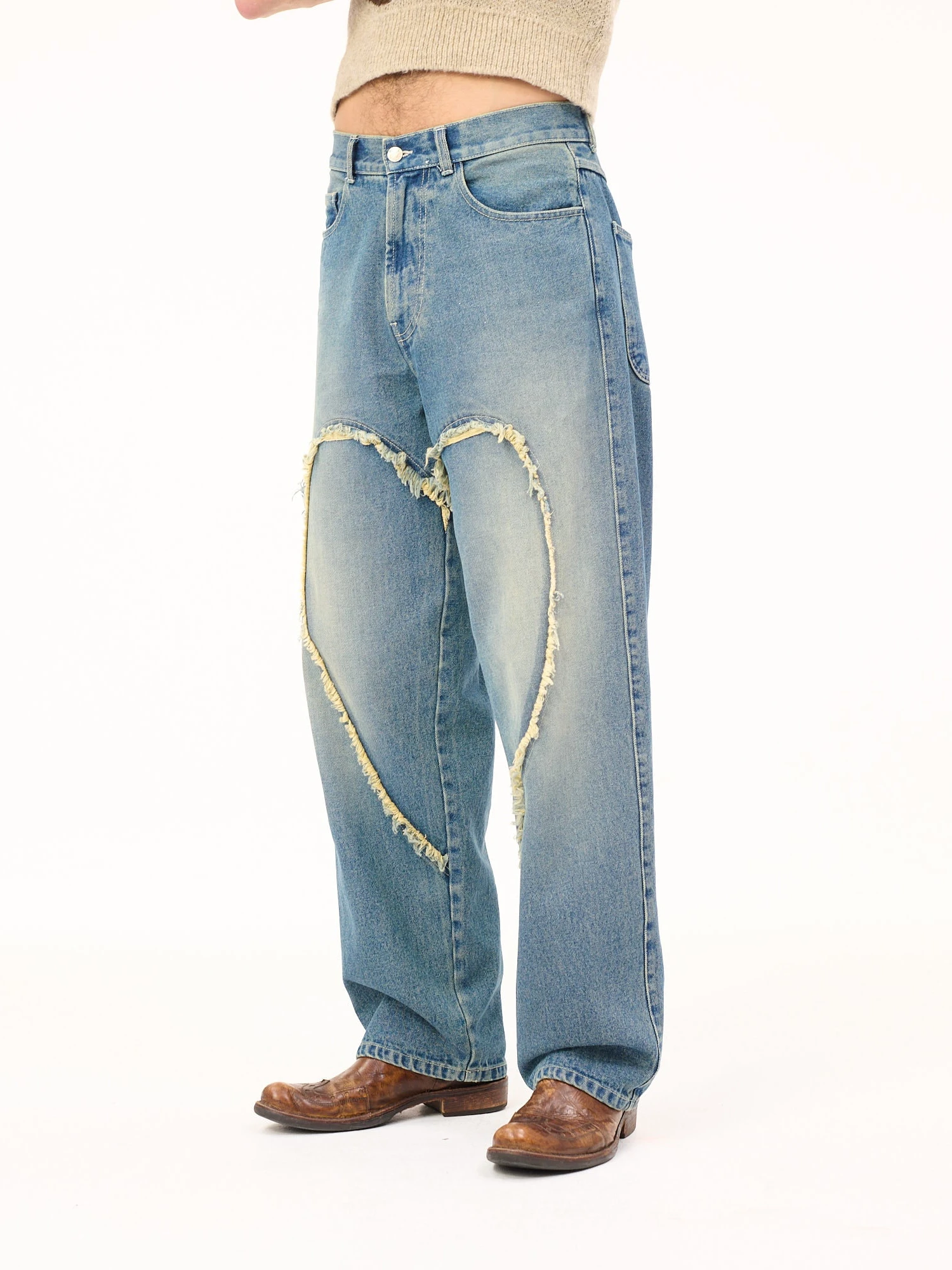 Джинсы Carne Bollente Love 000's Washed Blue