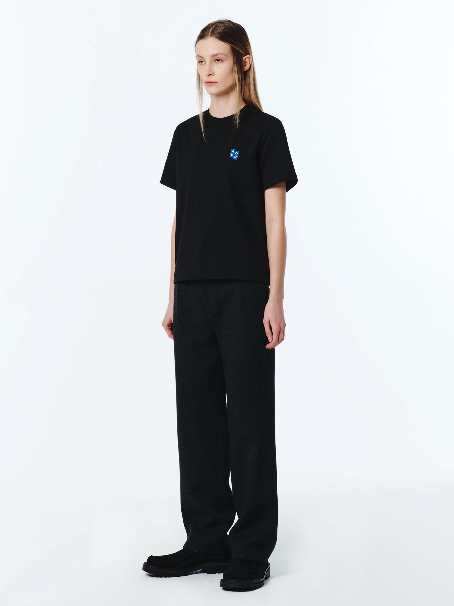Футболка ADERERROR Sig; BL Tag T-Shirt 01 Black