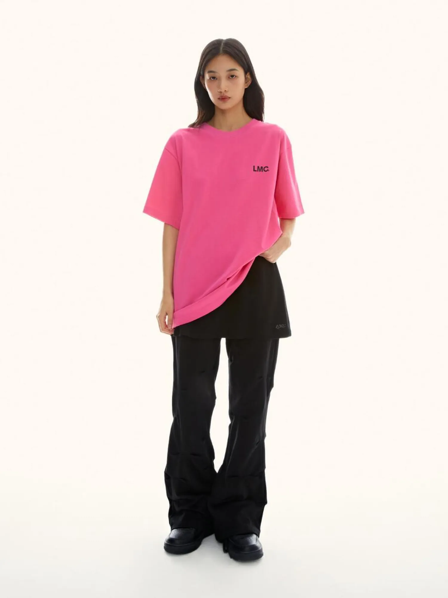 Футболка LMC Doll Globe Tee Hot Pink